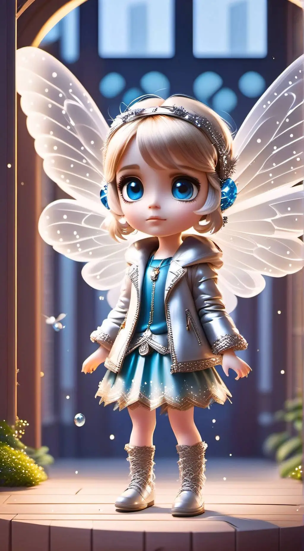 ai character: Tiffany  background