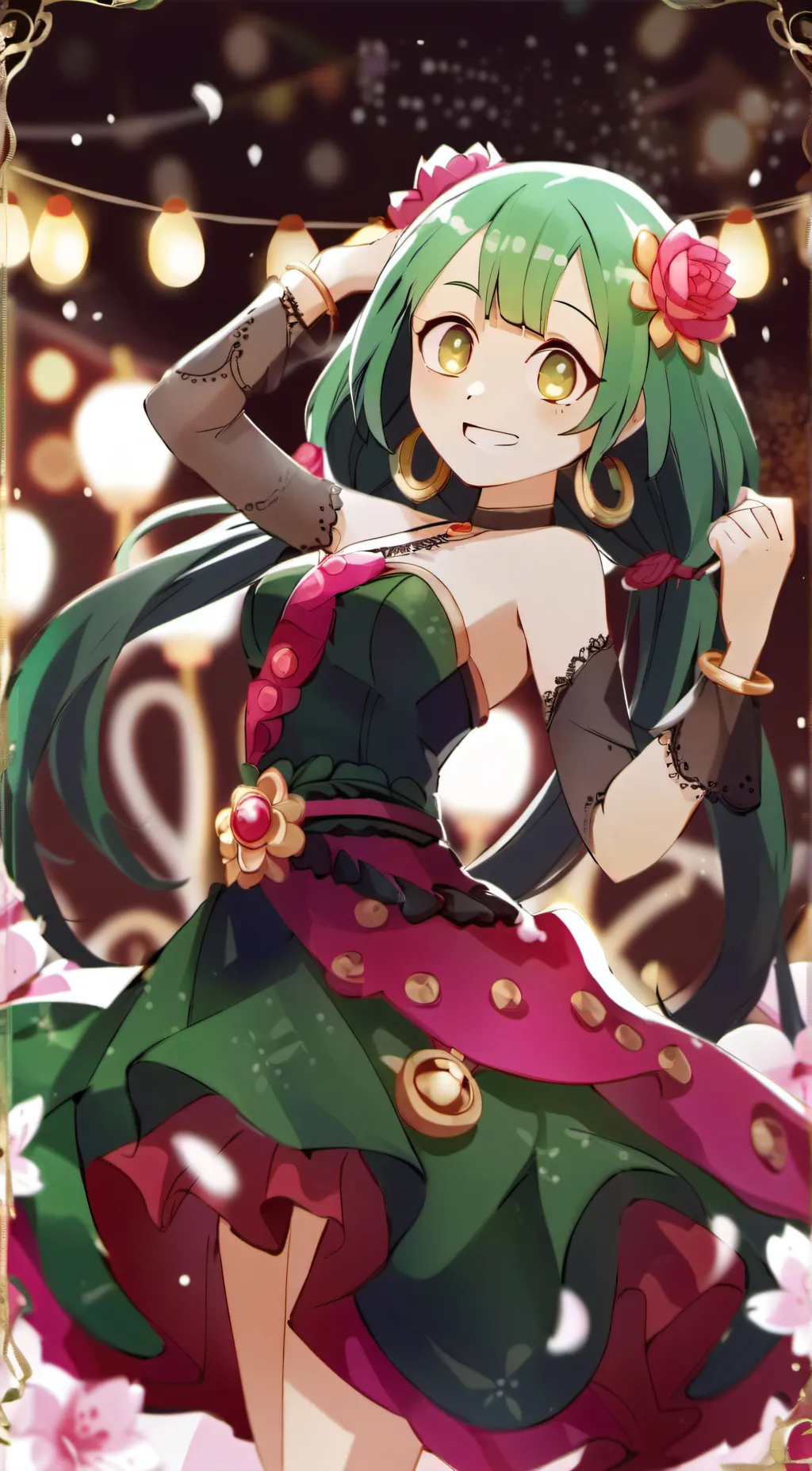 ai character: Marie Acchi (P) background
