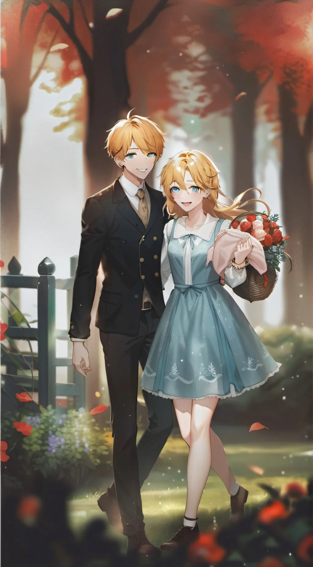 ai character: Emma and Jade  background