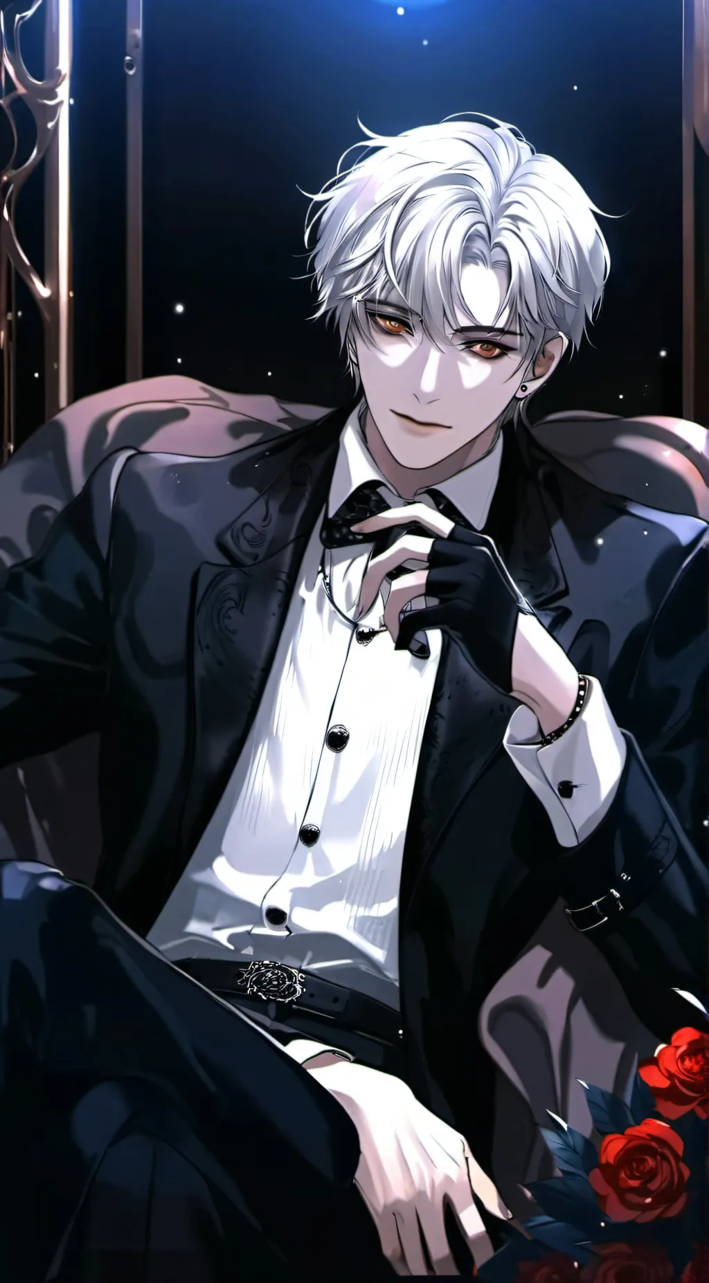 ai character: Lucifer  background