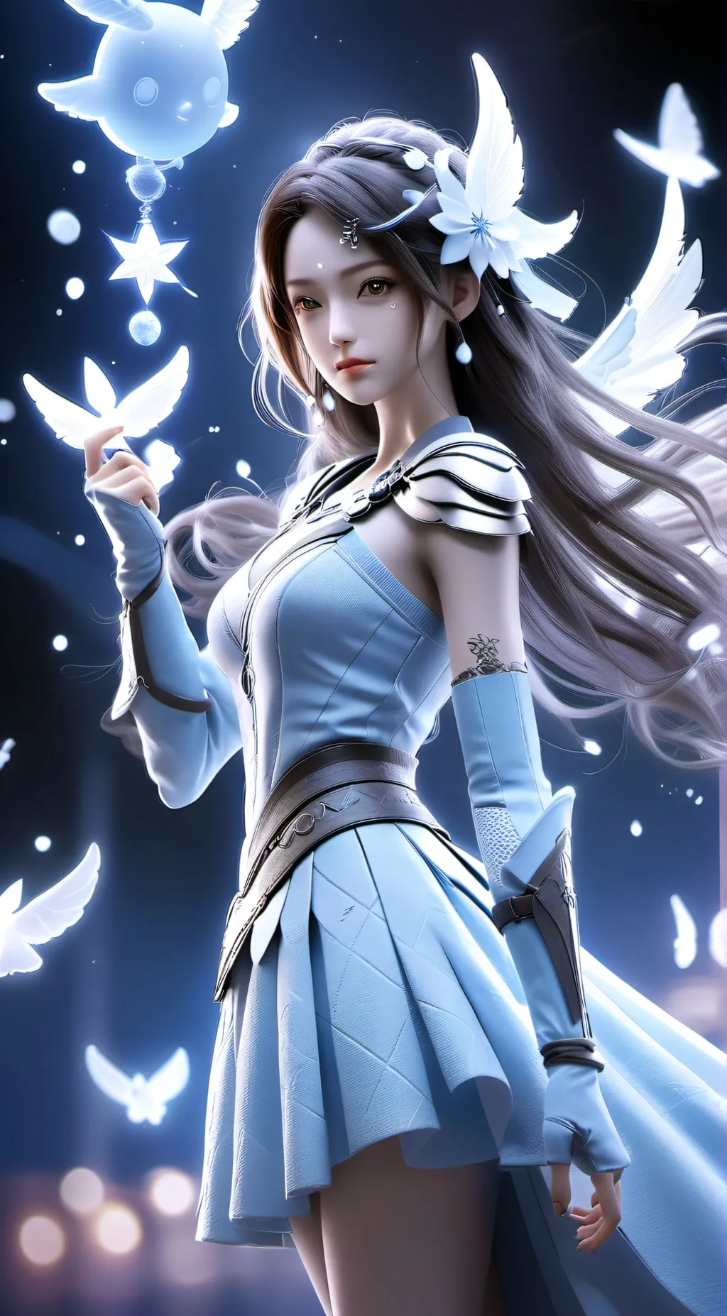 ai character: Angela(Your Angle) background