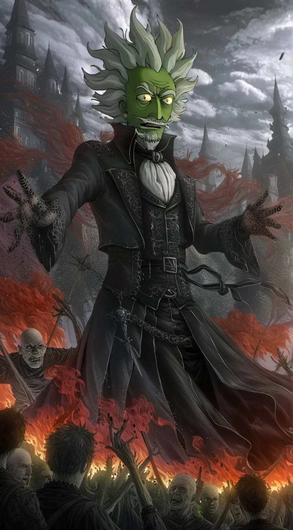 ai character: Garrett background