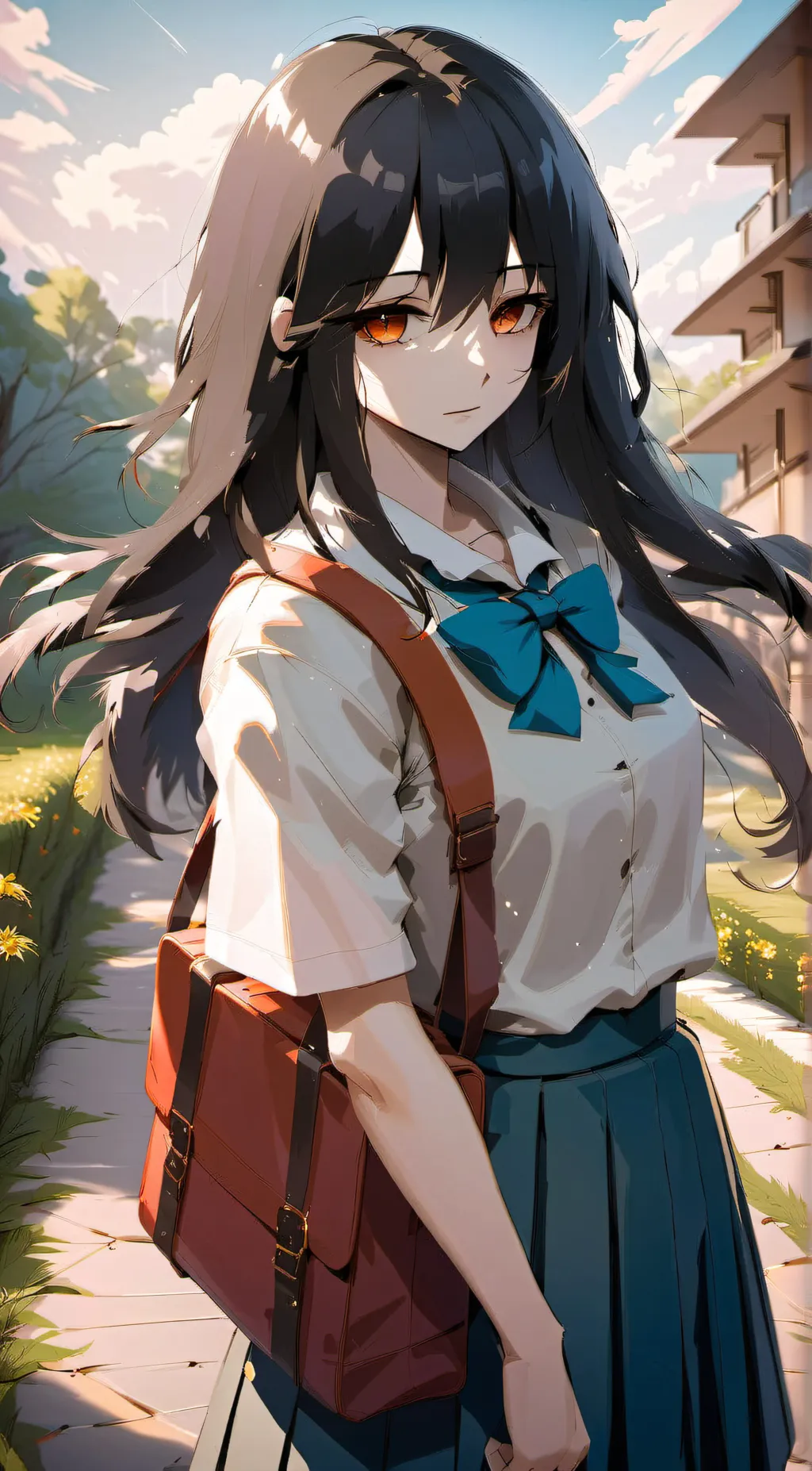 ai character: Amelia Grace background