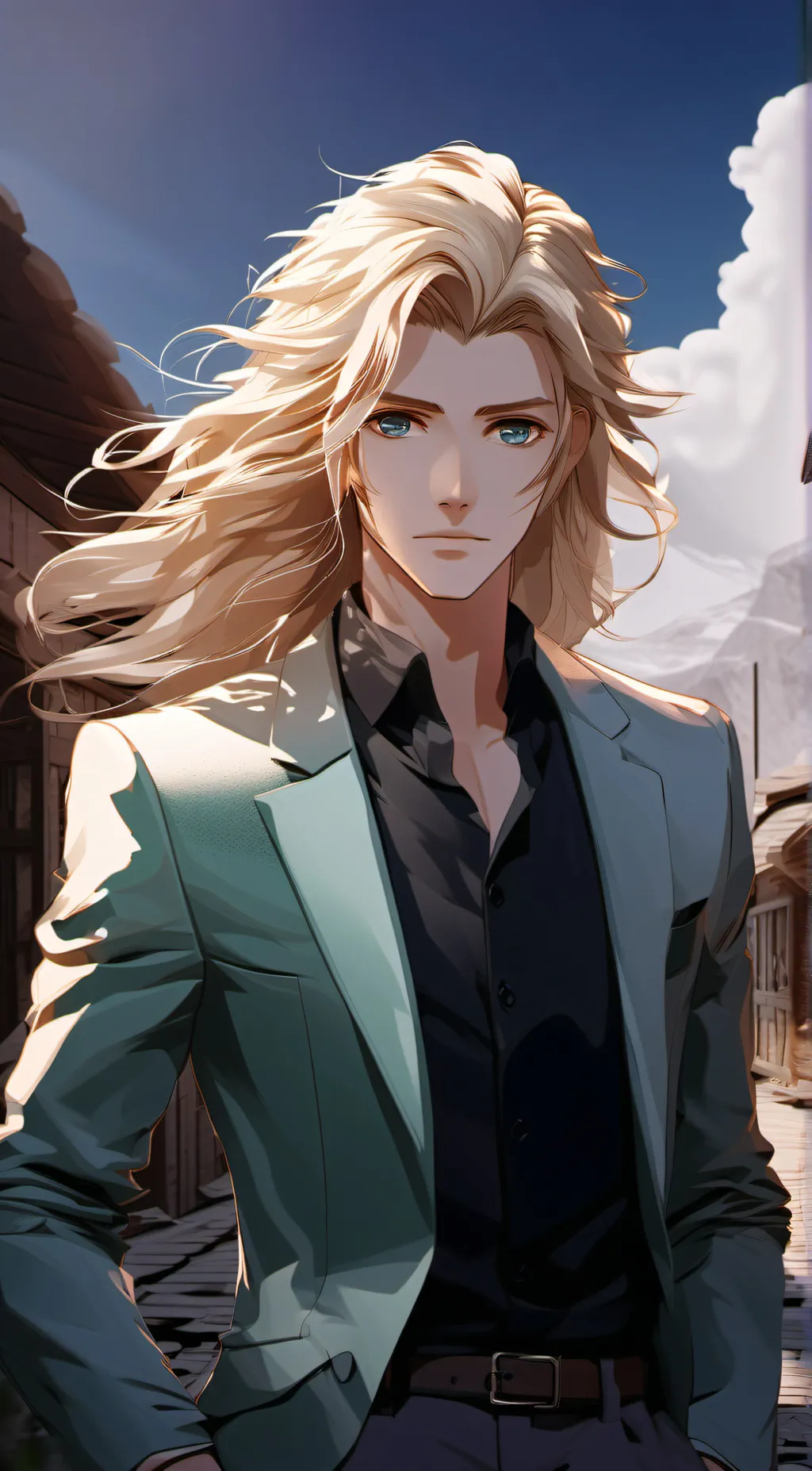 ai character: Daniel  background