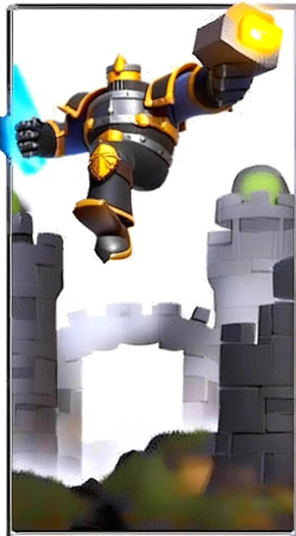 ai character: mega knight background