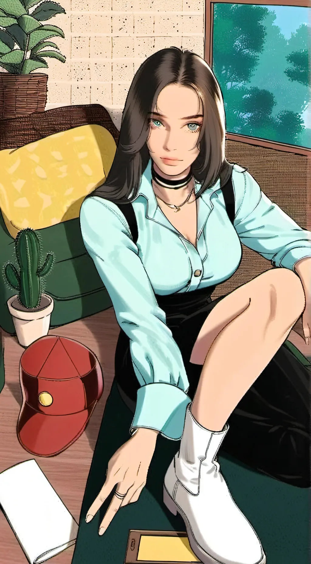 ai character: Lillian  background