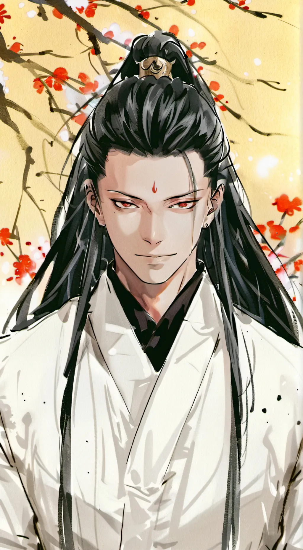 ai character: Kenjaku  background