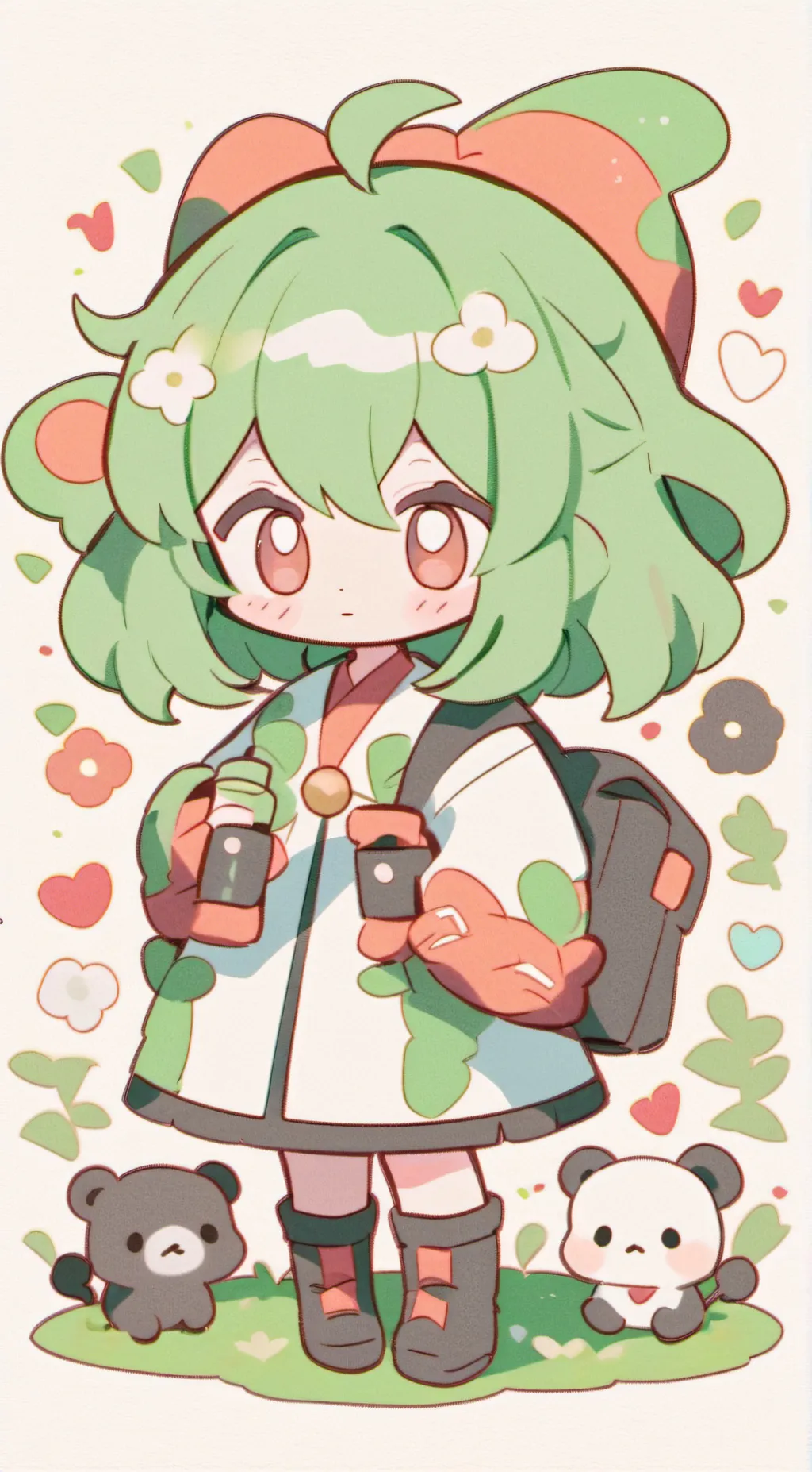 ai character: aline background