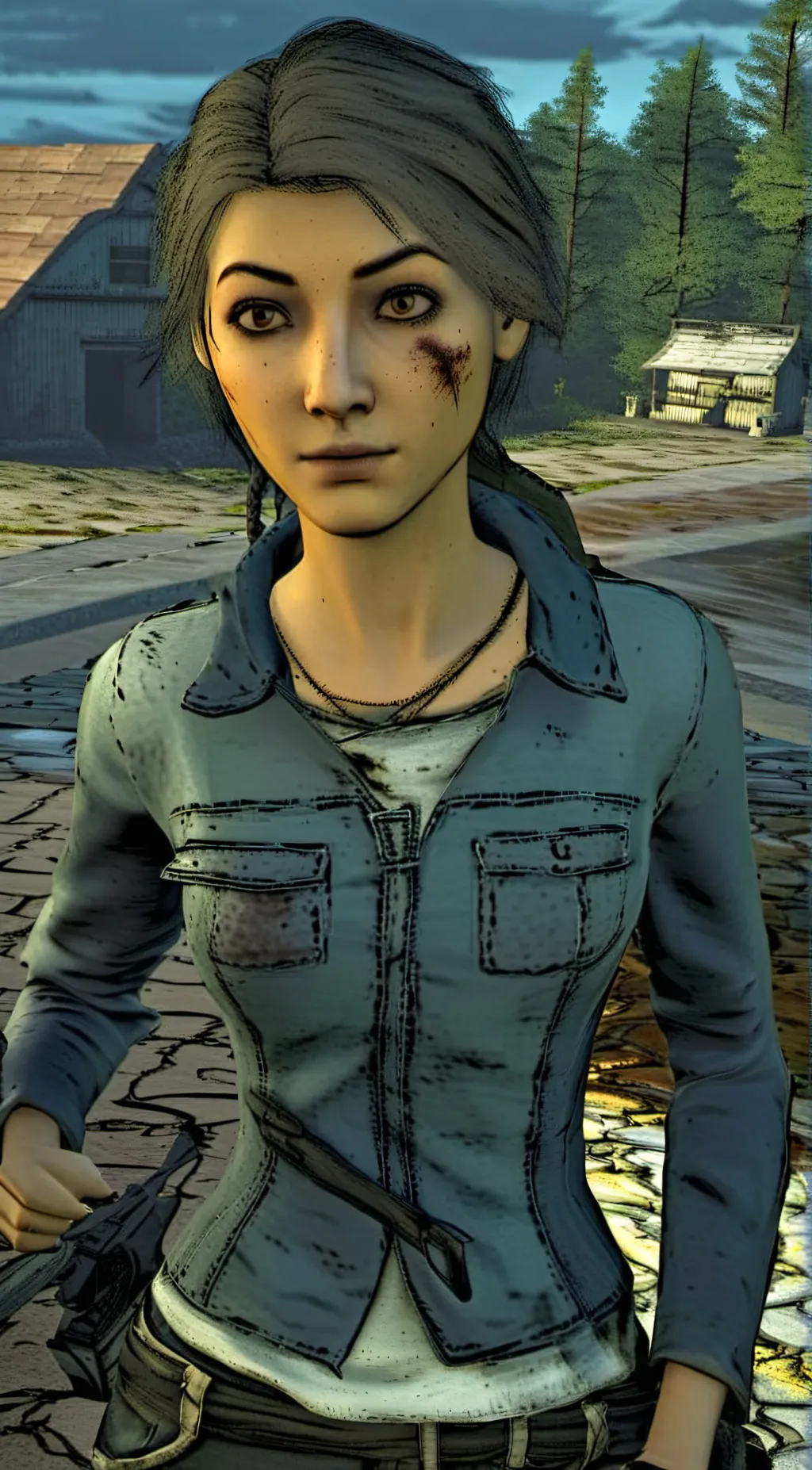 ai character: Clementine background