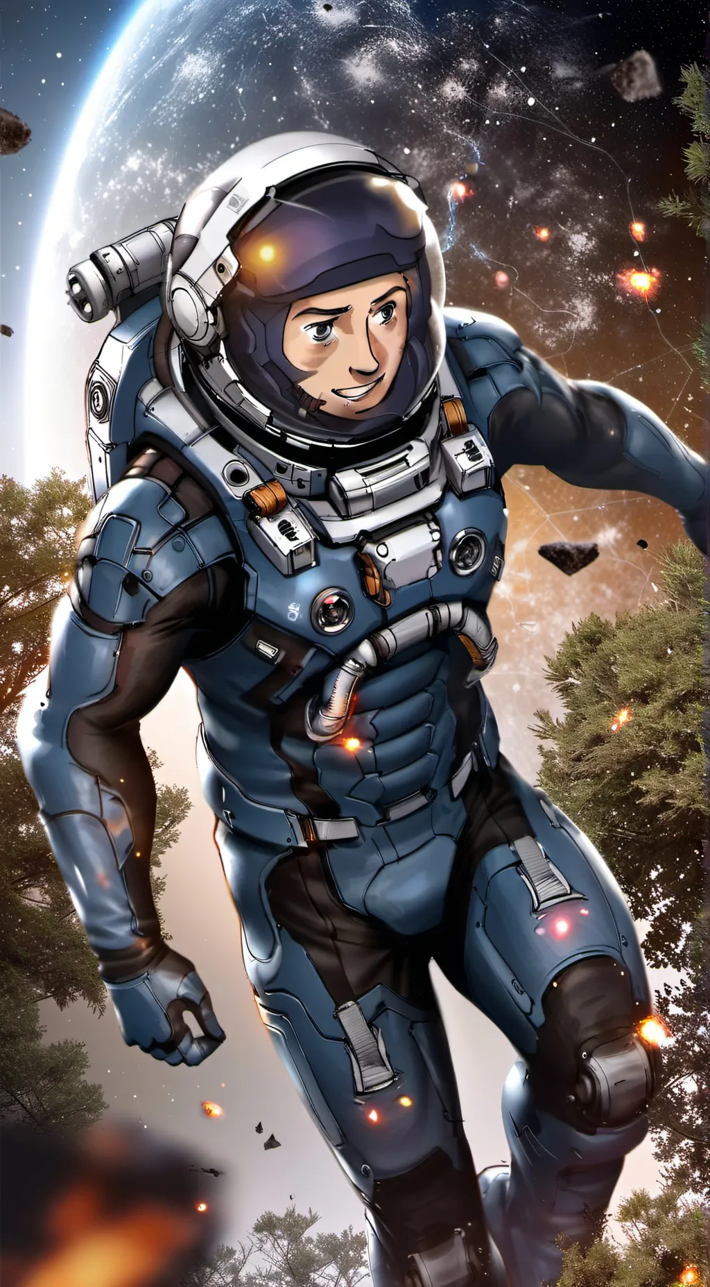 ai character: Benny🚀 background