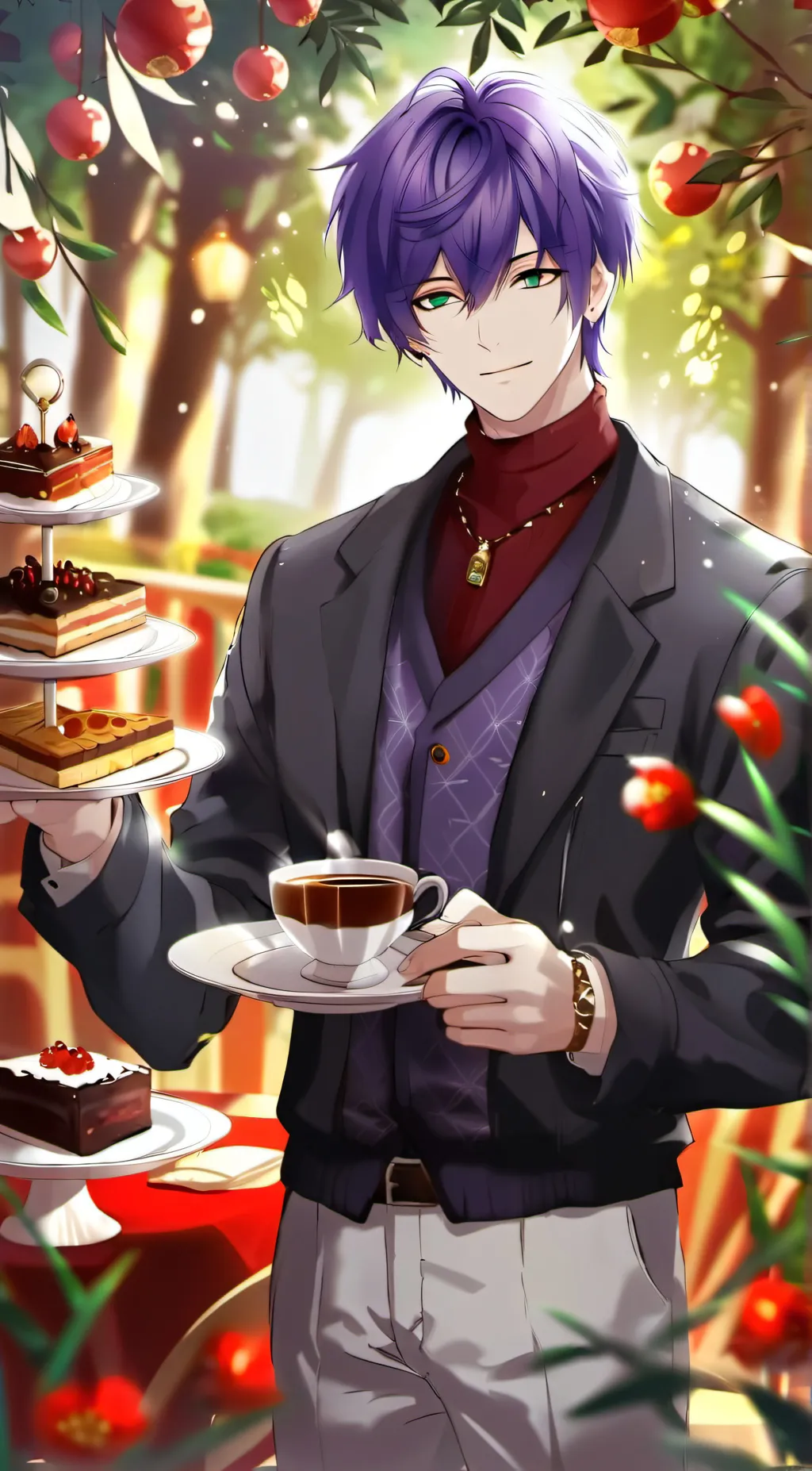 ai character: Gerald background