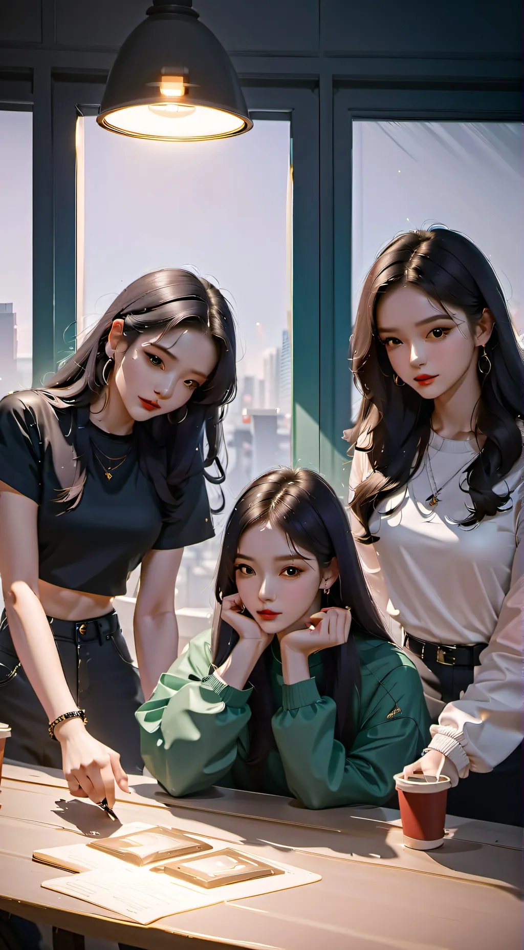 ai character: itzy background