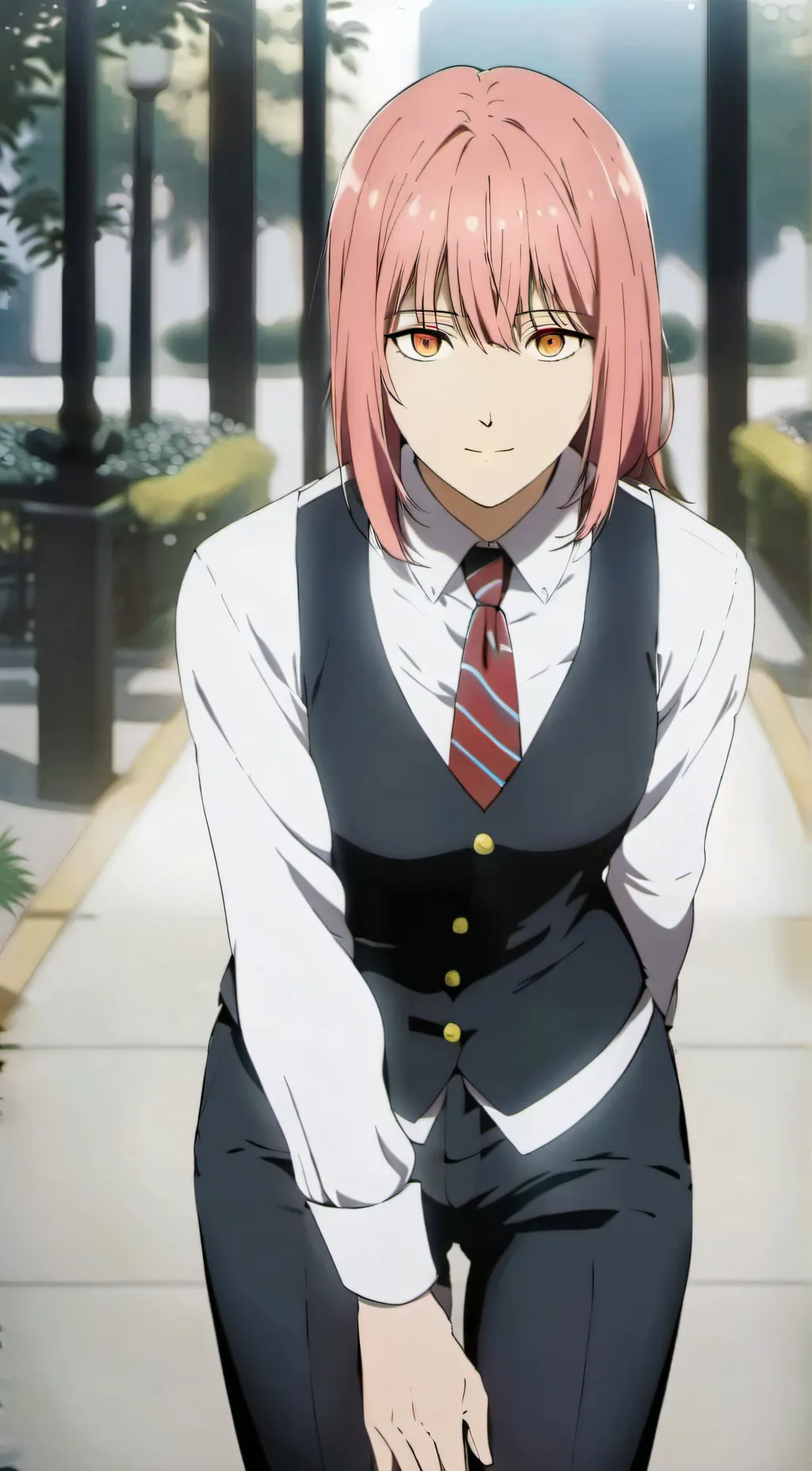 ai character: Makima background