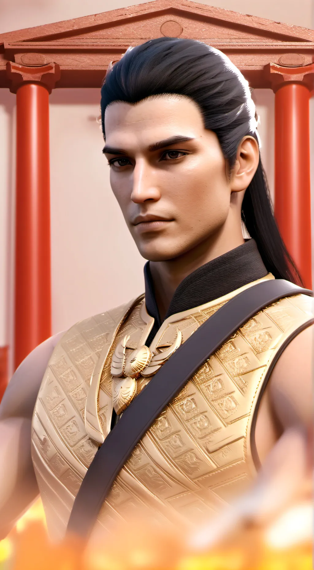 ai character: Katsu background