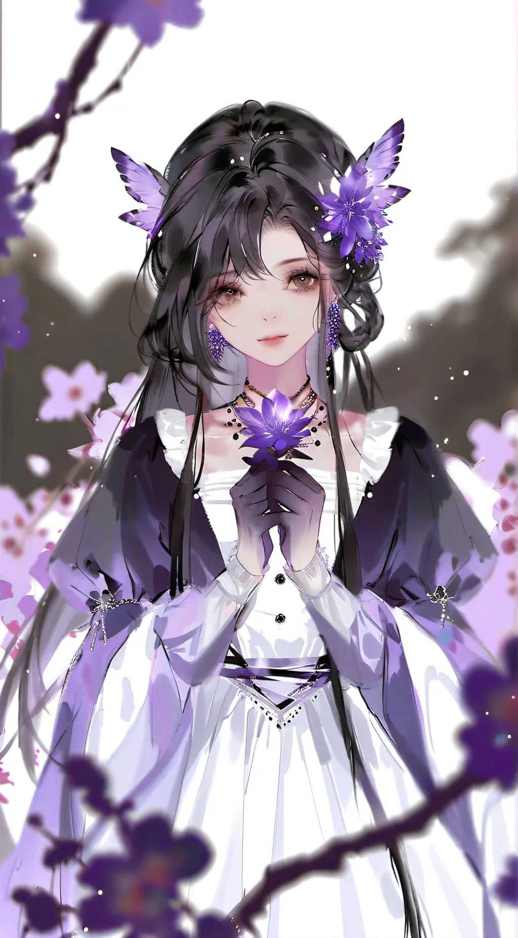 ai character: lilly  background