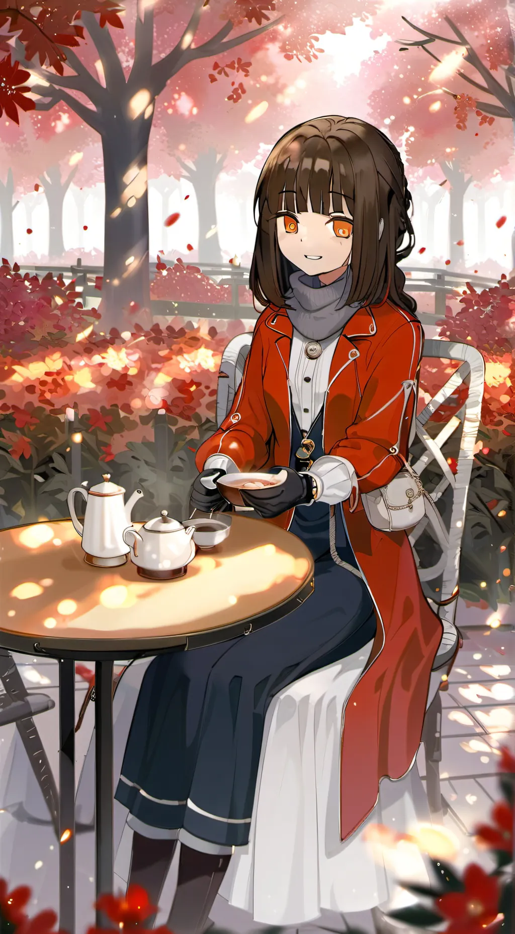 ai character: Aria background