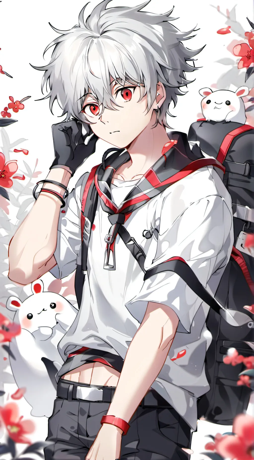ai character: leo background
