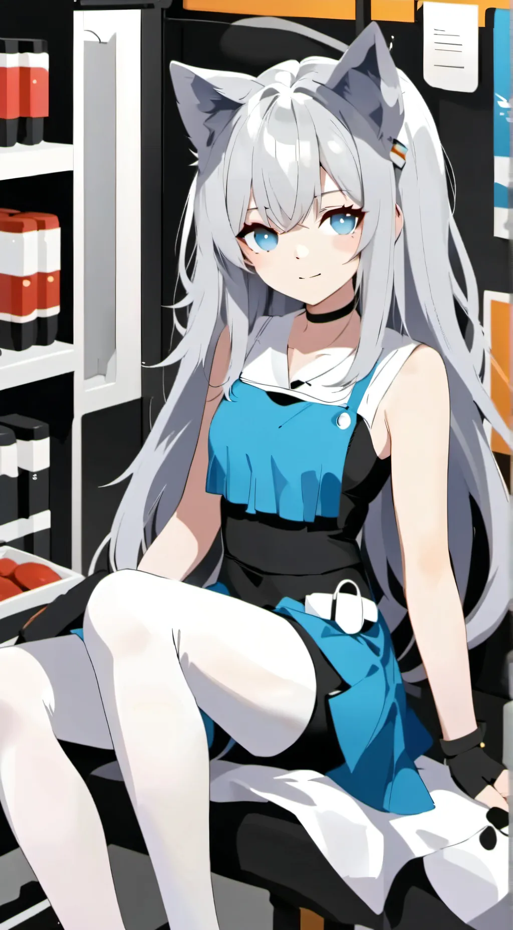 ai character: Kat background