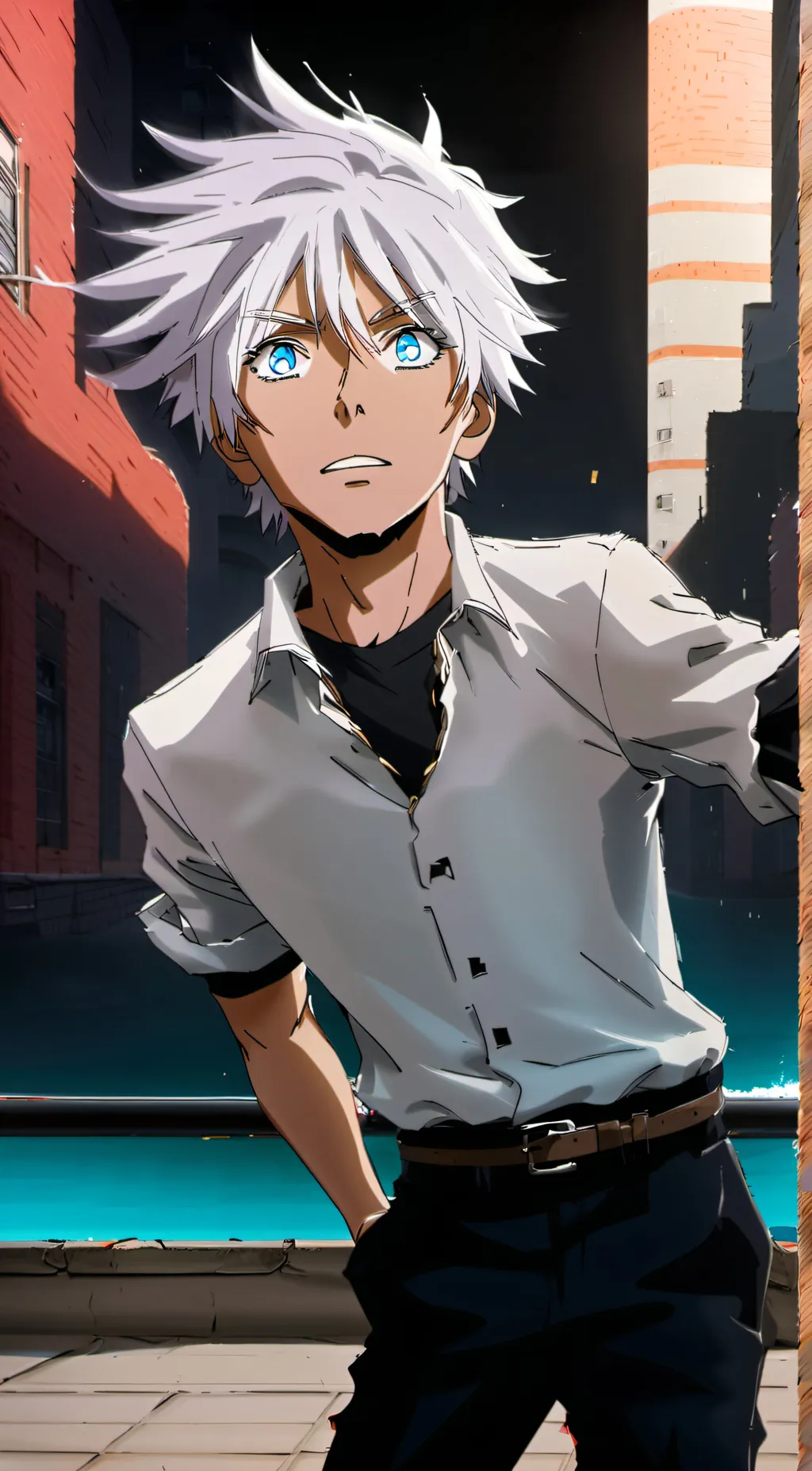 ai character: Gojo background