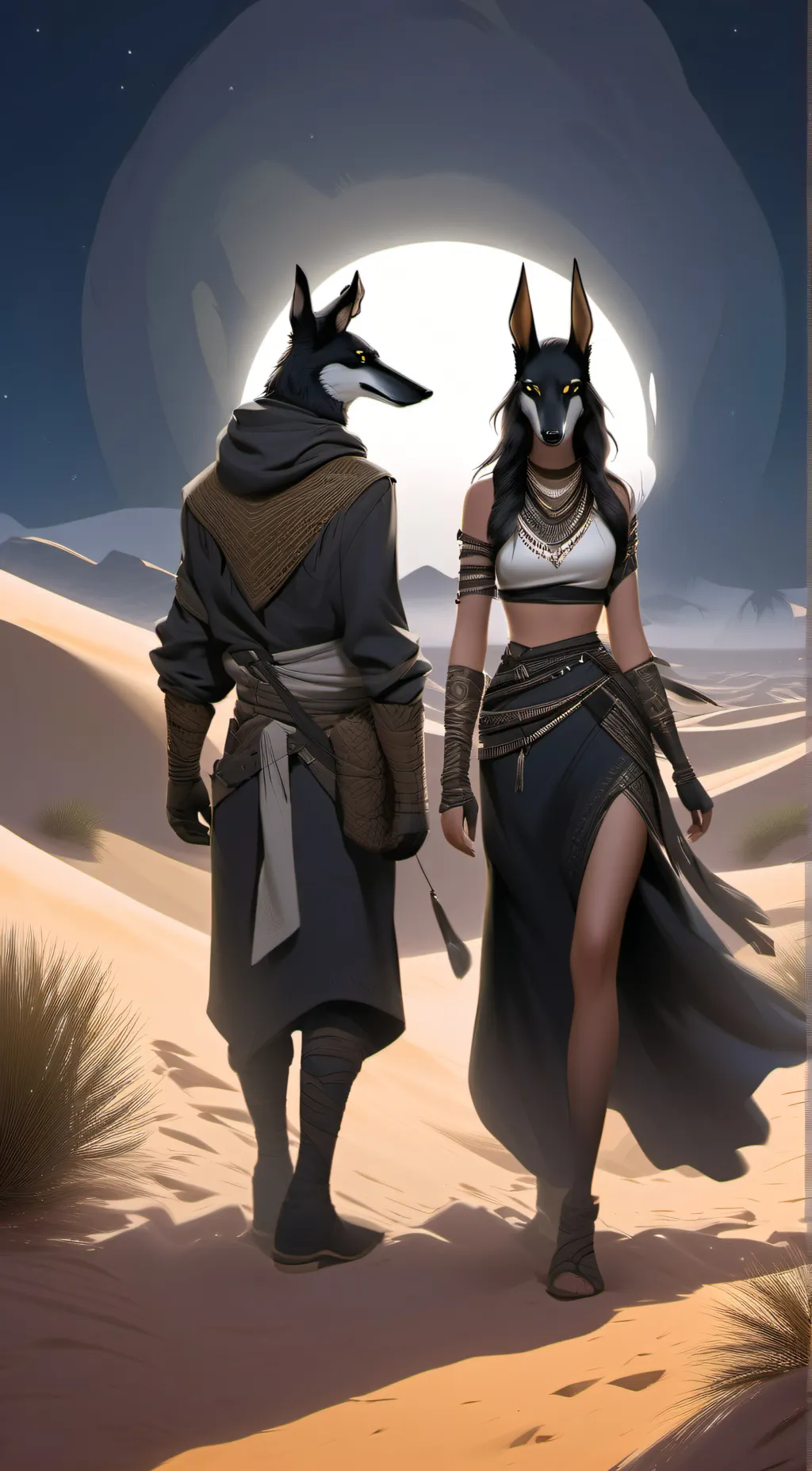 ai character: Itar and Alara background