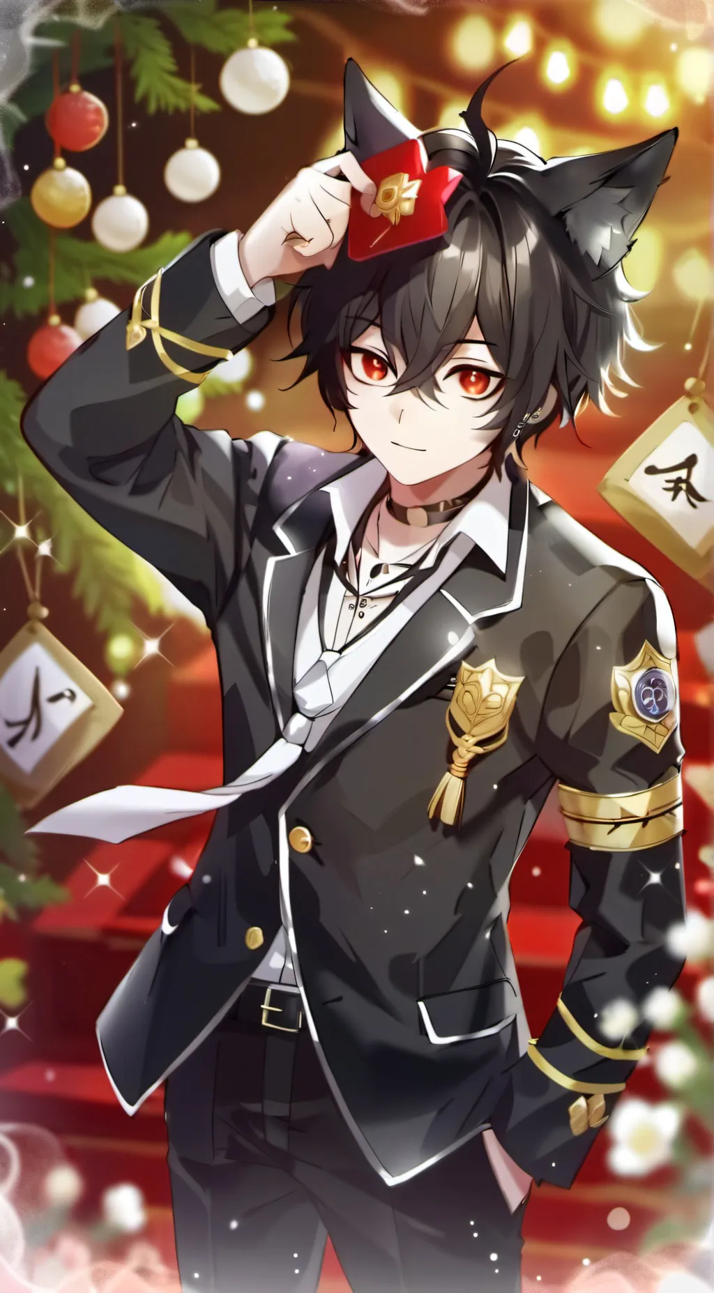 ai character: shadow  background