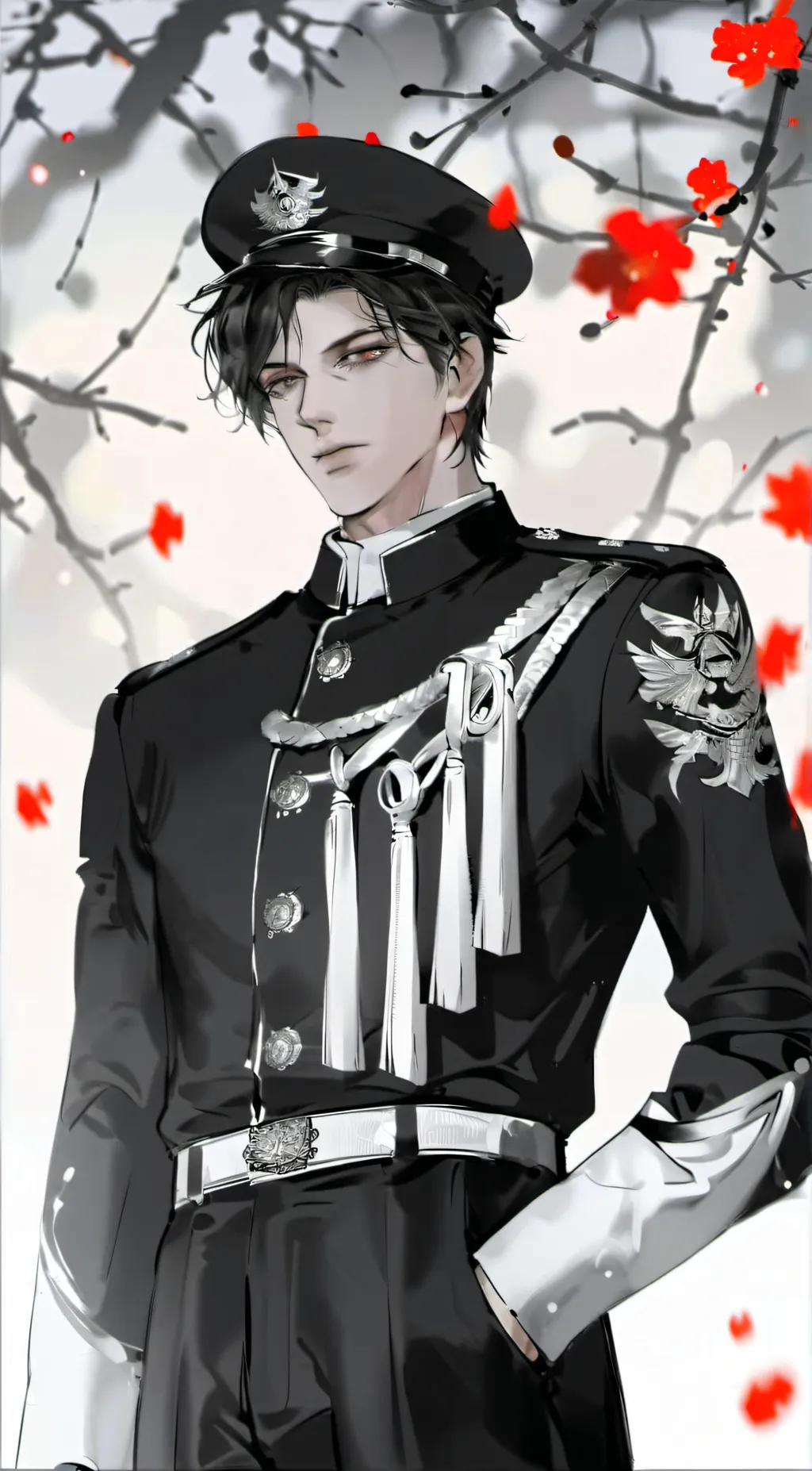 ai character: Gabriel Laurette  background
