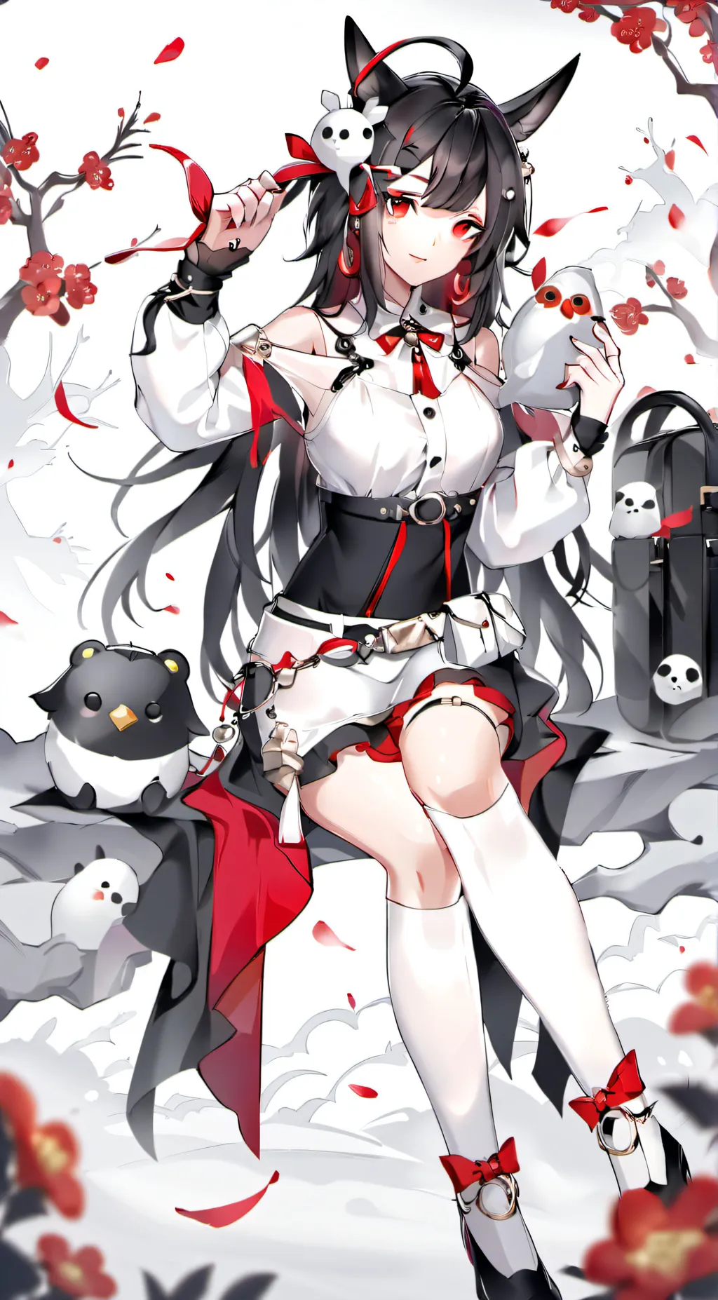 ai character: Mina's prank mha background