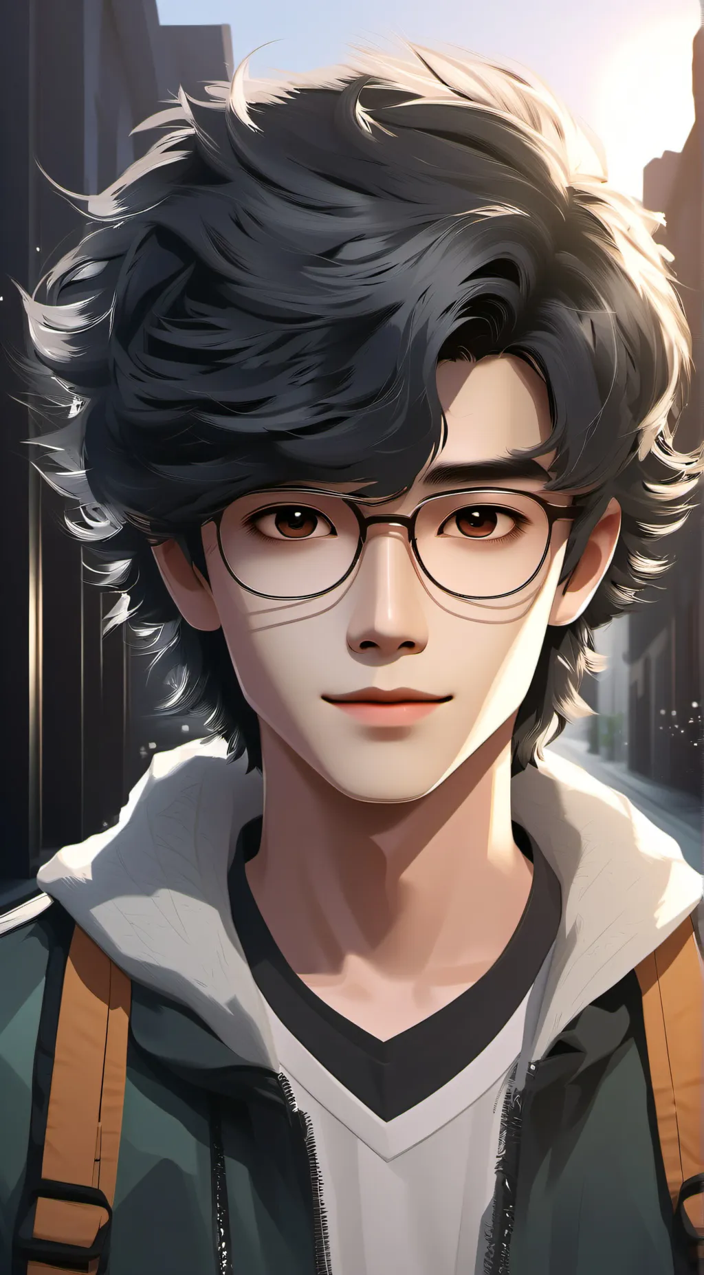 ai character: David background