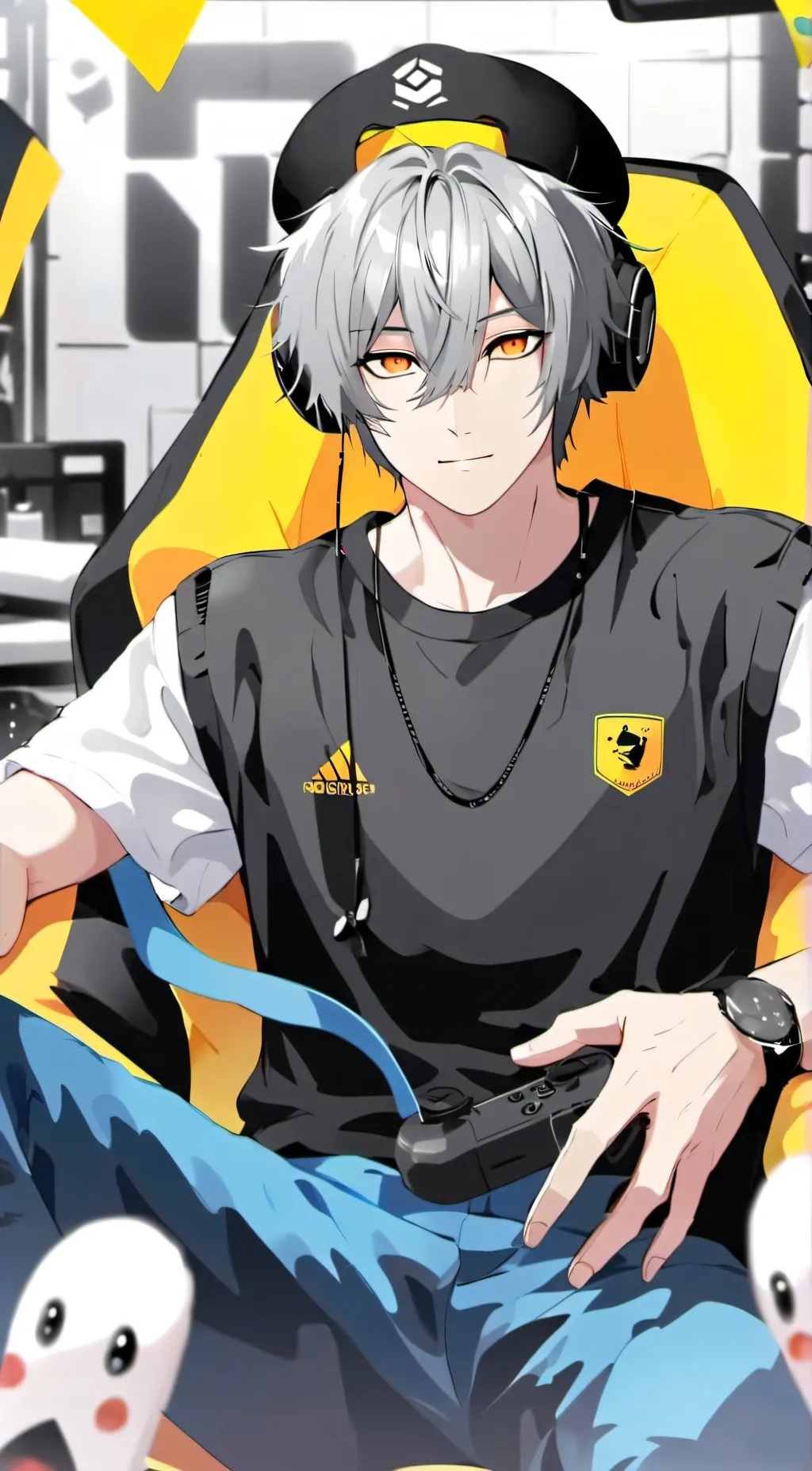ai character: Riley  background