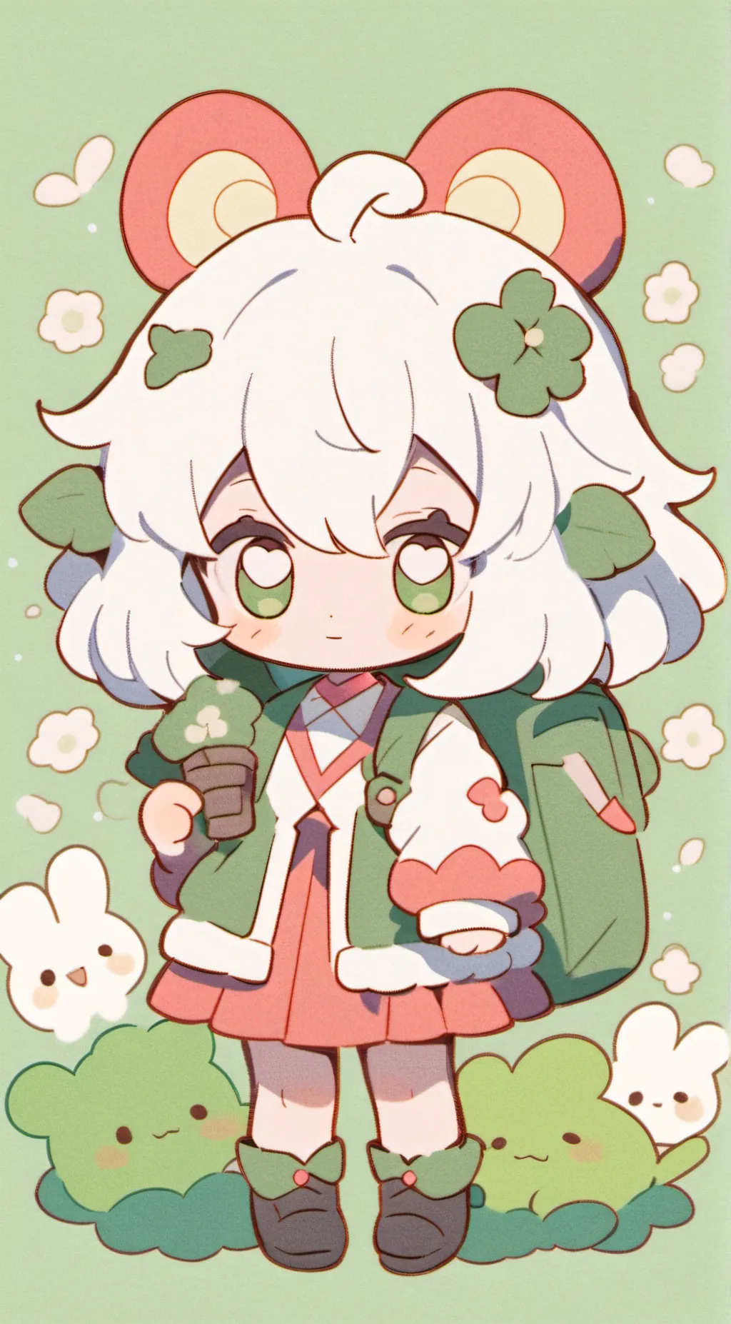 ai character: mimadinha background