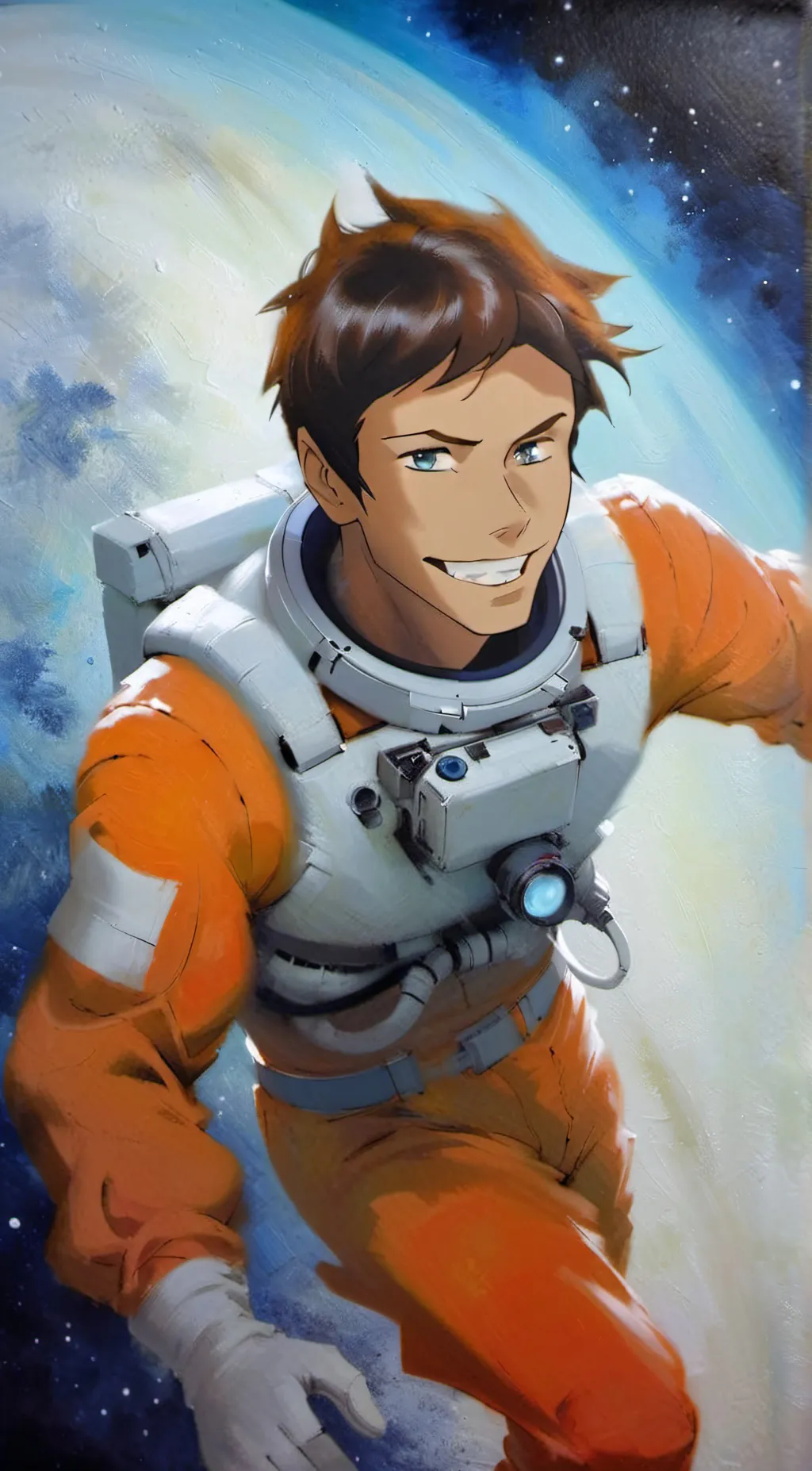 ai character: Lance x Keith  background
