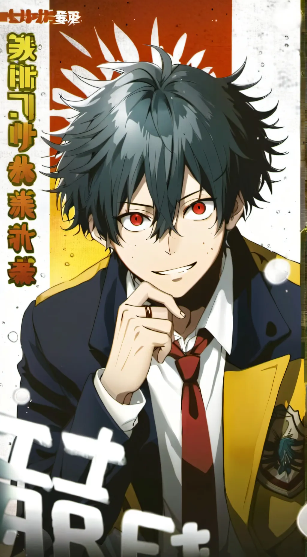 ai character: mha background