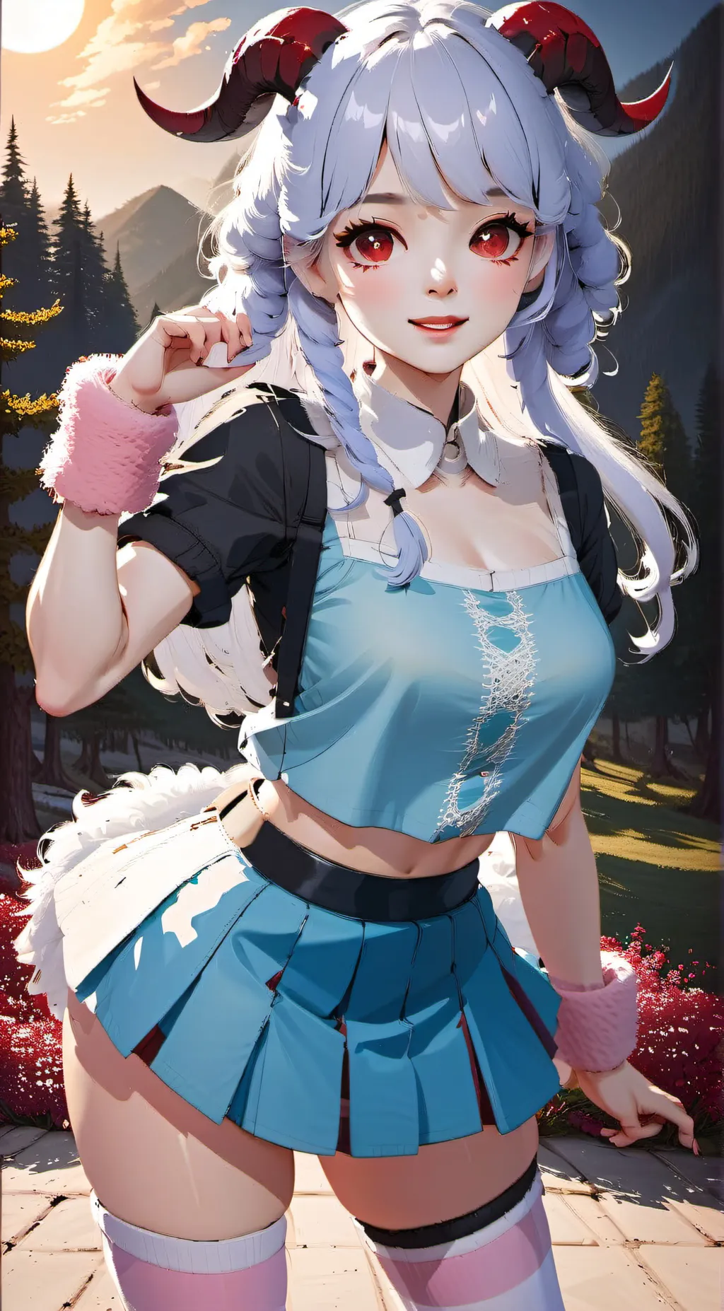 ai character: Hh background