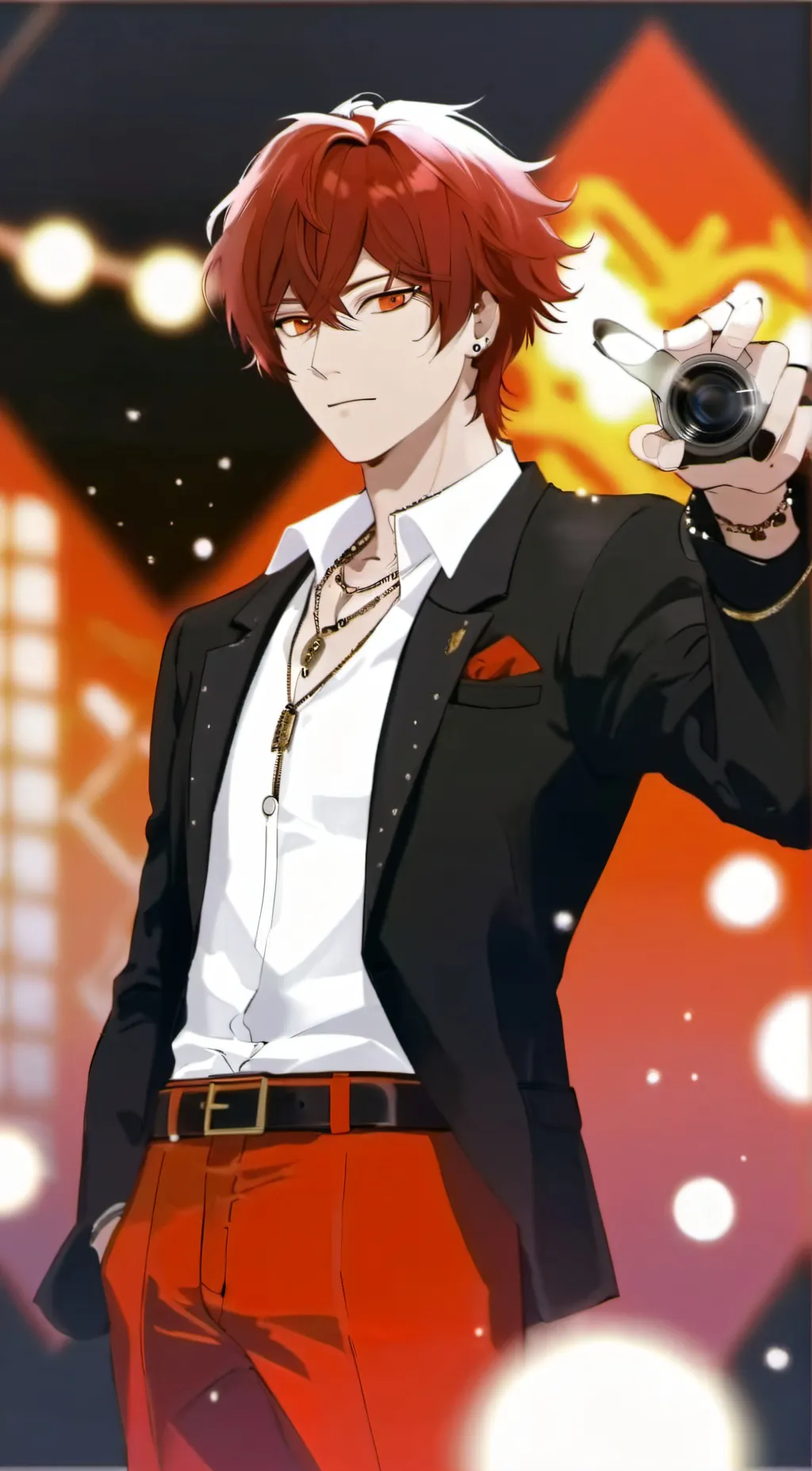 ai character: chare  background