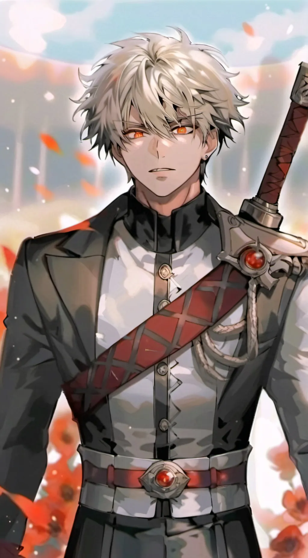 ai character: Kight Katsuki background