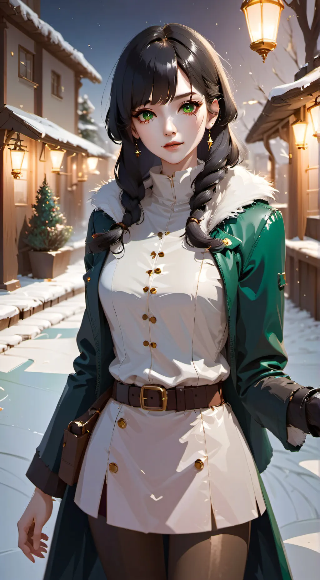 ai character: Luna  background