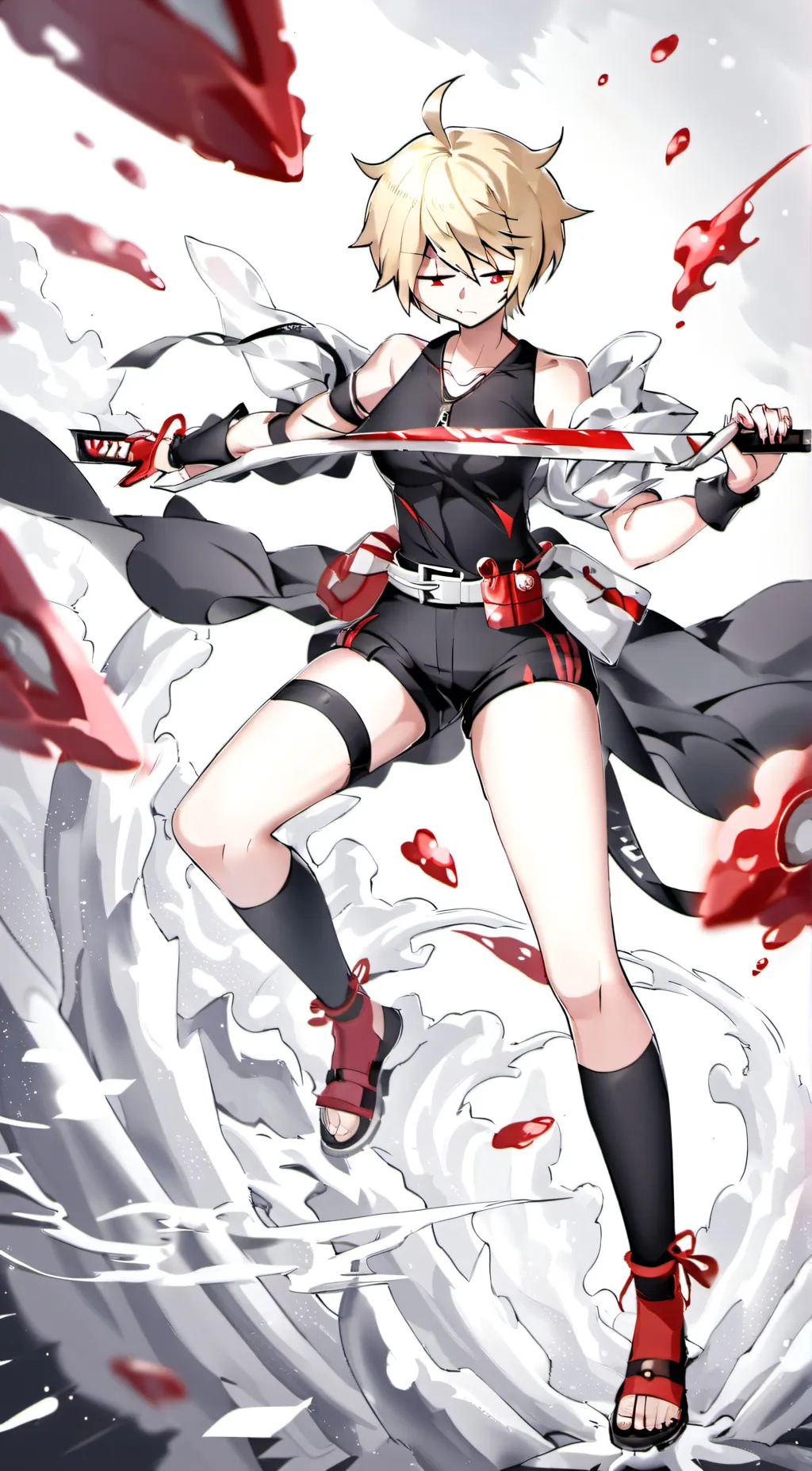 ai character: mha sad background