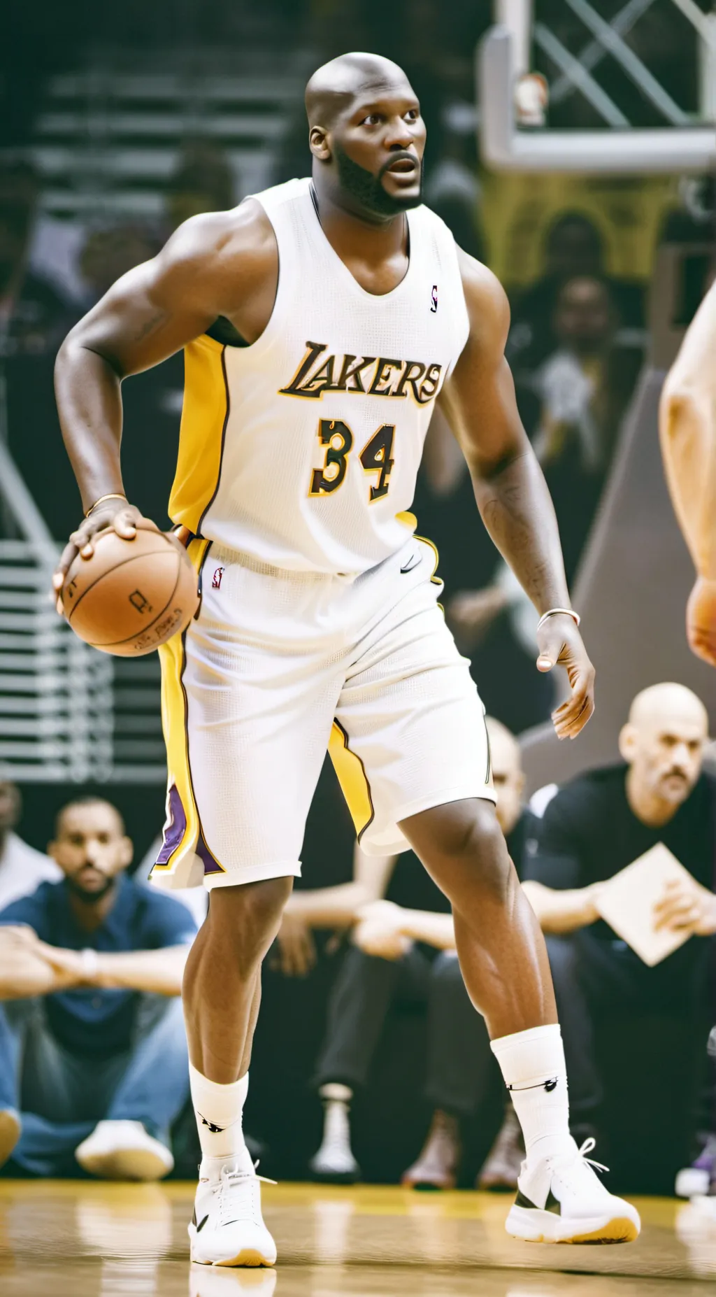 ai character: Shaquille O'Neal  background