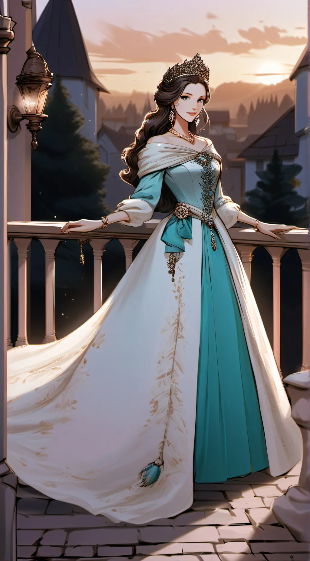 ai character: Queen Lily background
