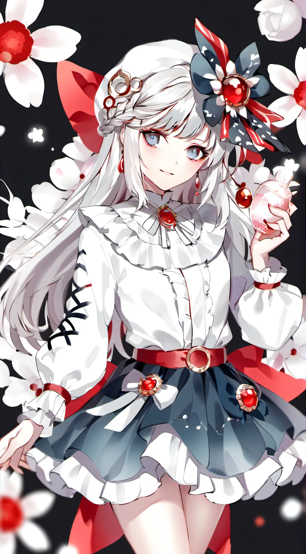 ai character: Crystal  background