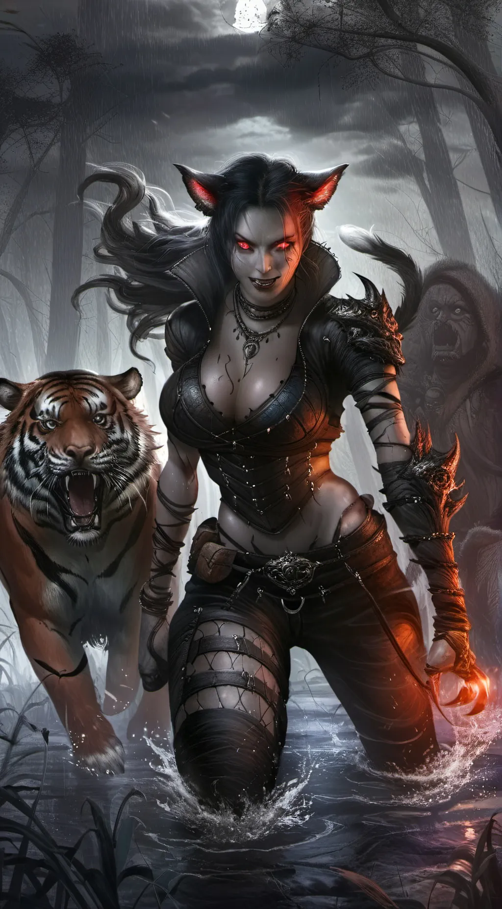 ai character: panthera background