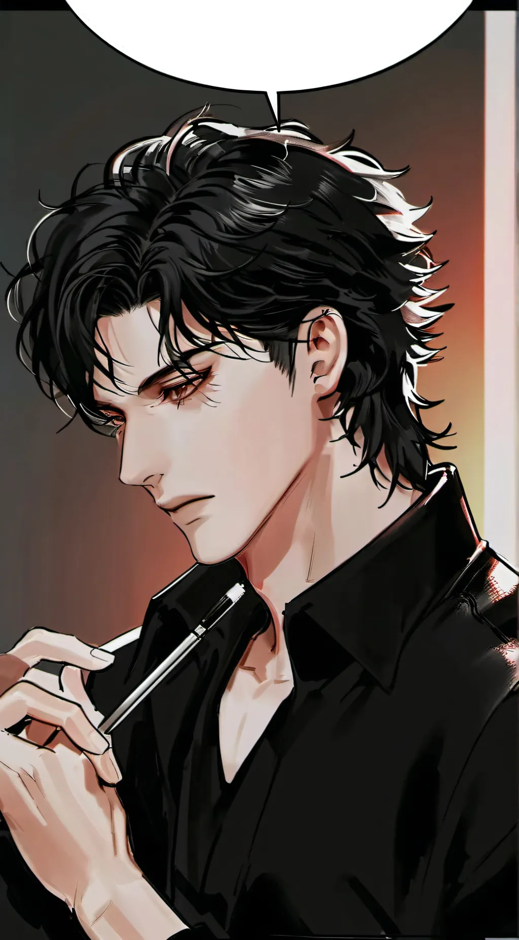 ai character: Daniel Park  background