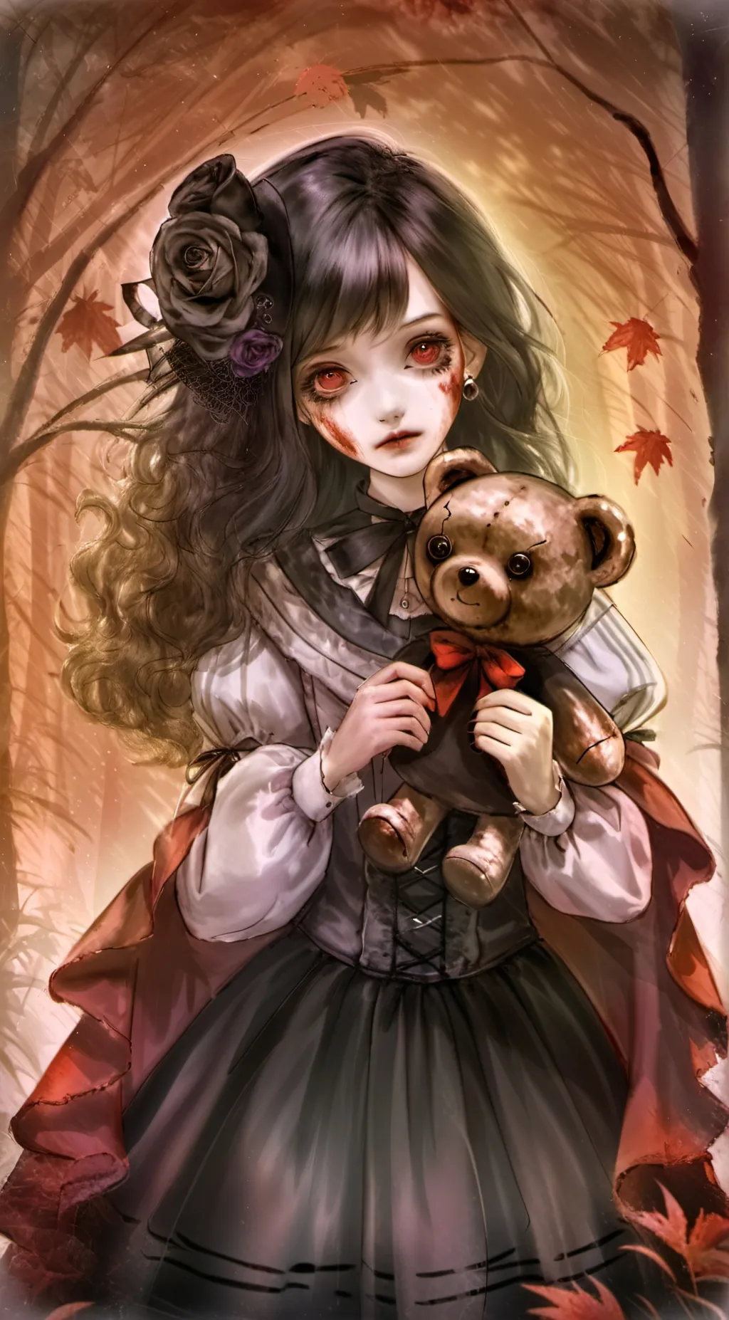 ai character: Ari  background