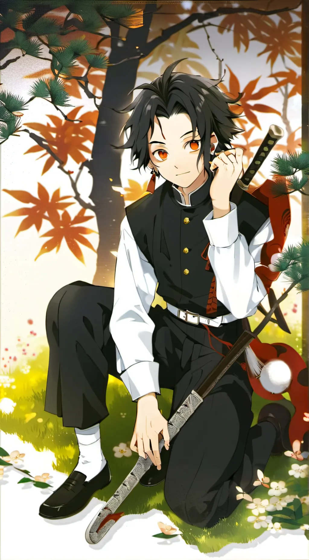 ai character: Kny  background