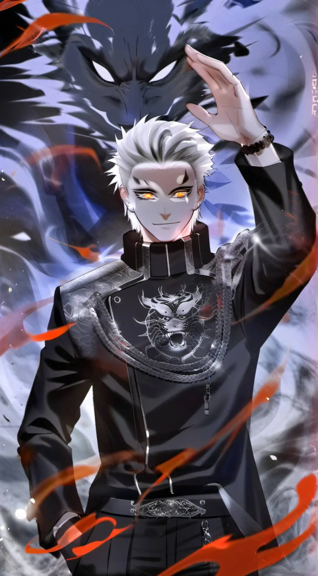 ai character: IDK I MADE FOR FUN background