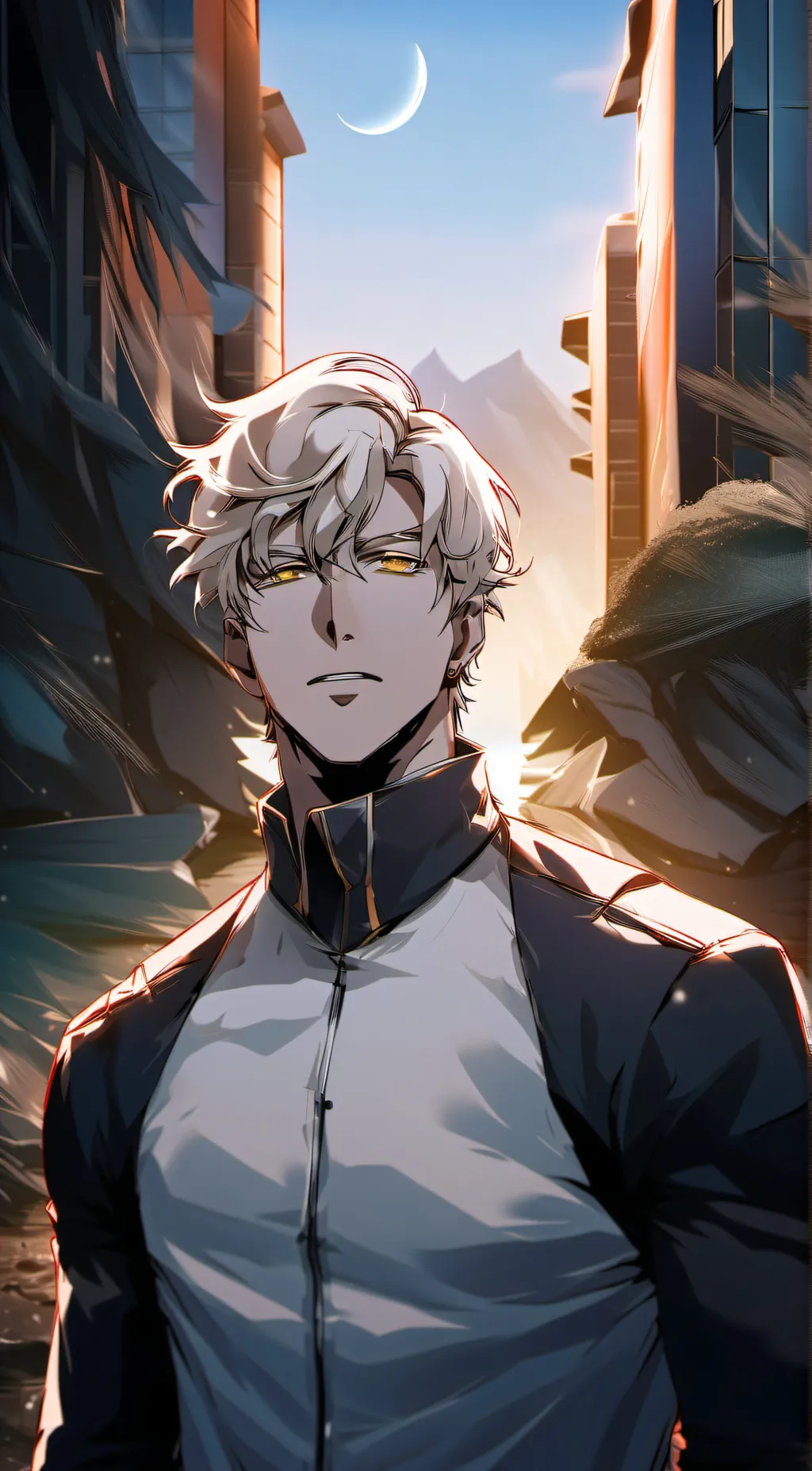 ai character: caesar background