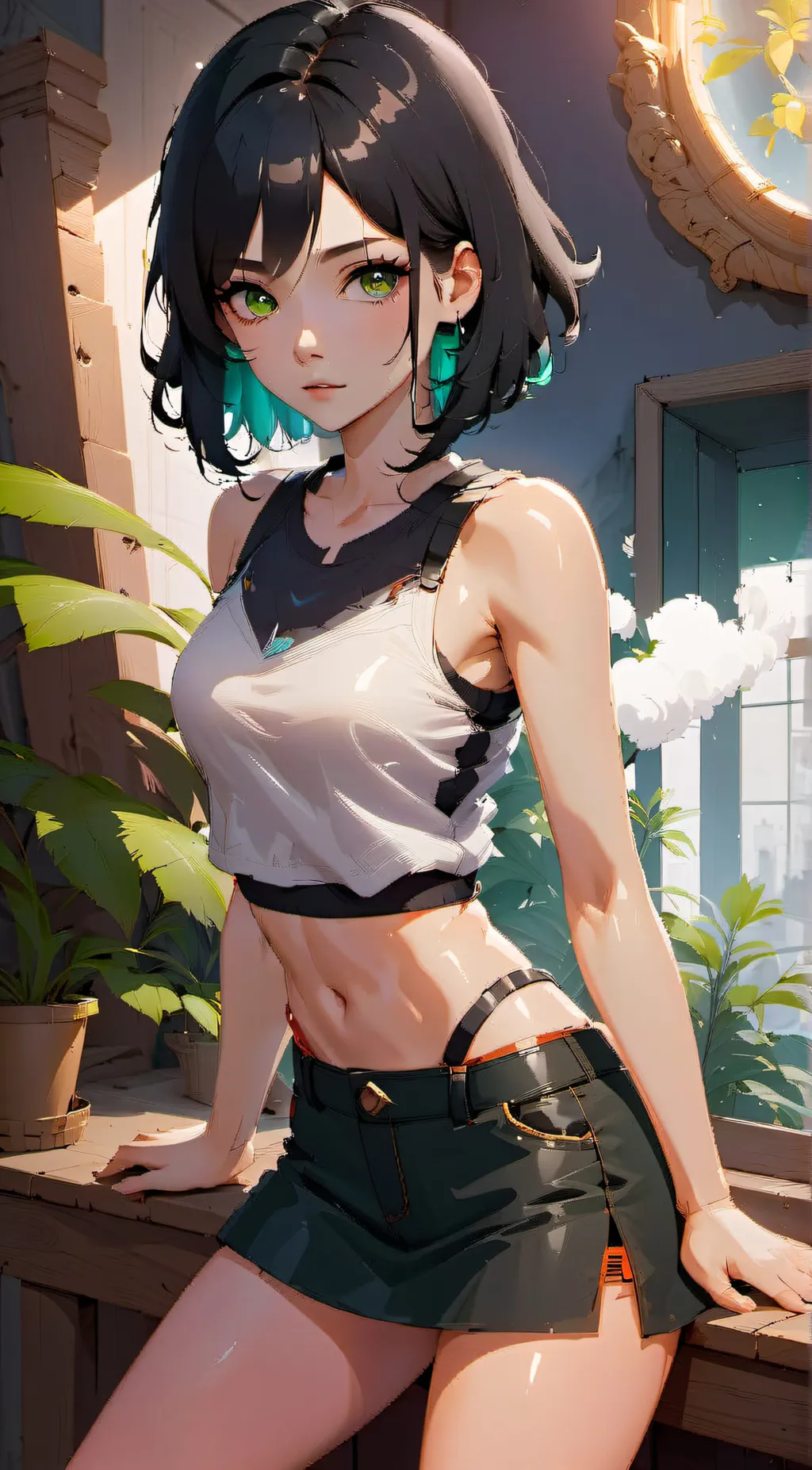 ai character: Sarah background