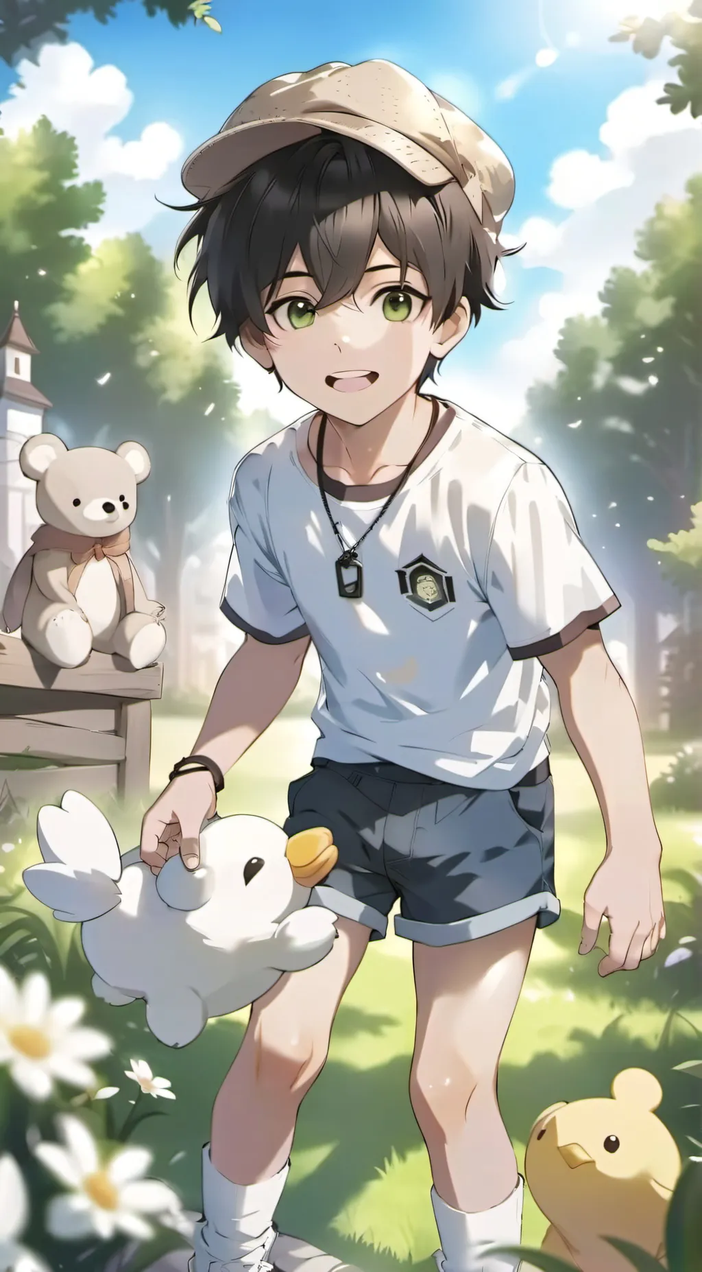ai character: caleb background