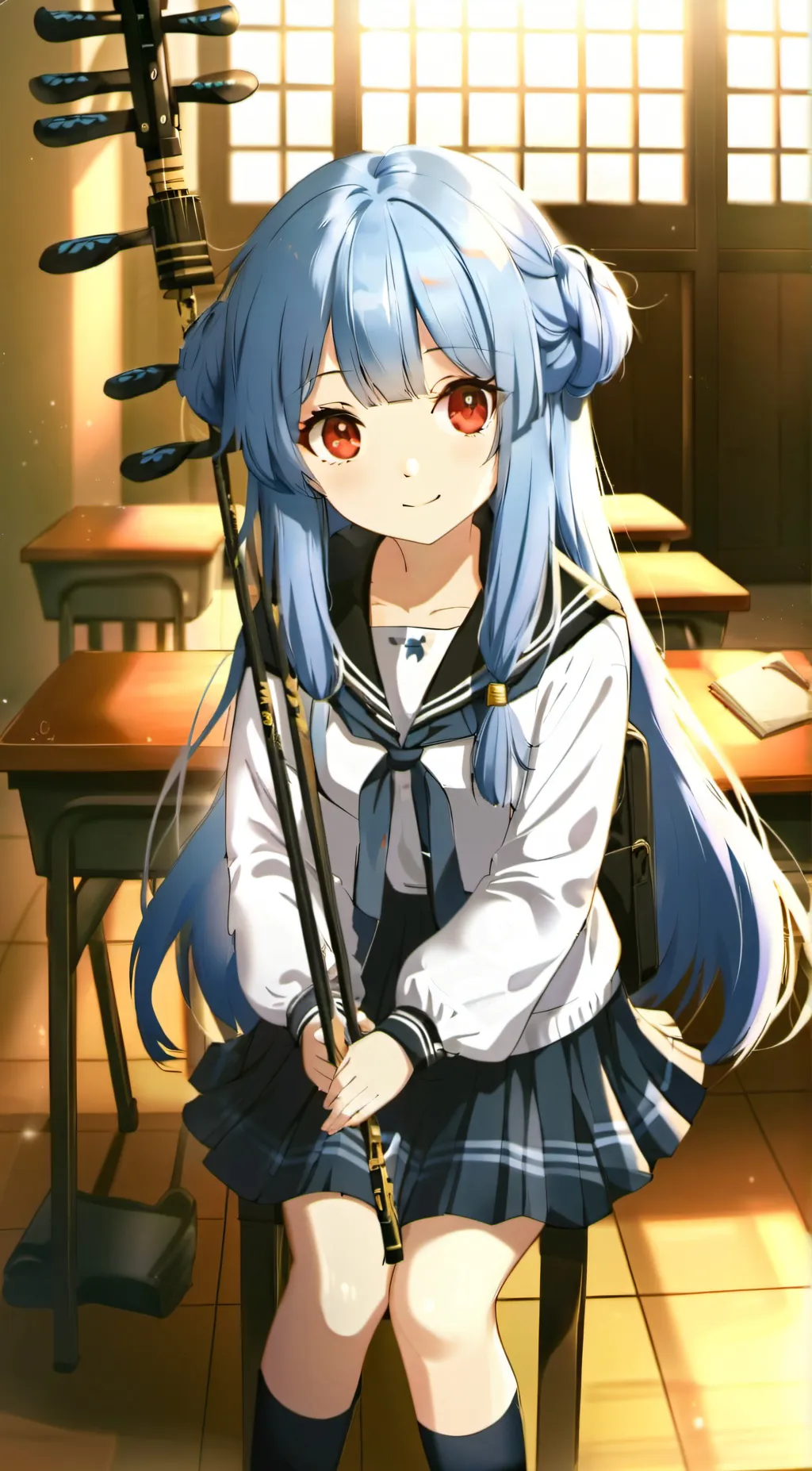 ai character: Hazel background
