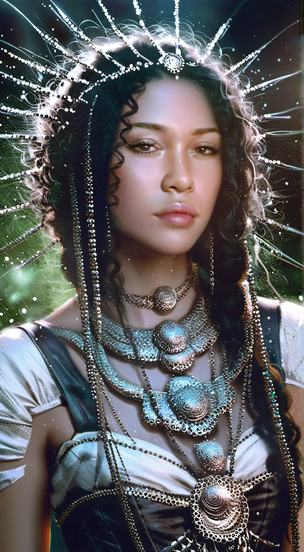 ai character: Melle de Oxossi background